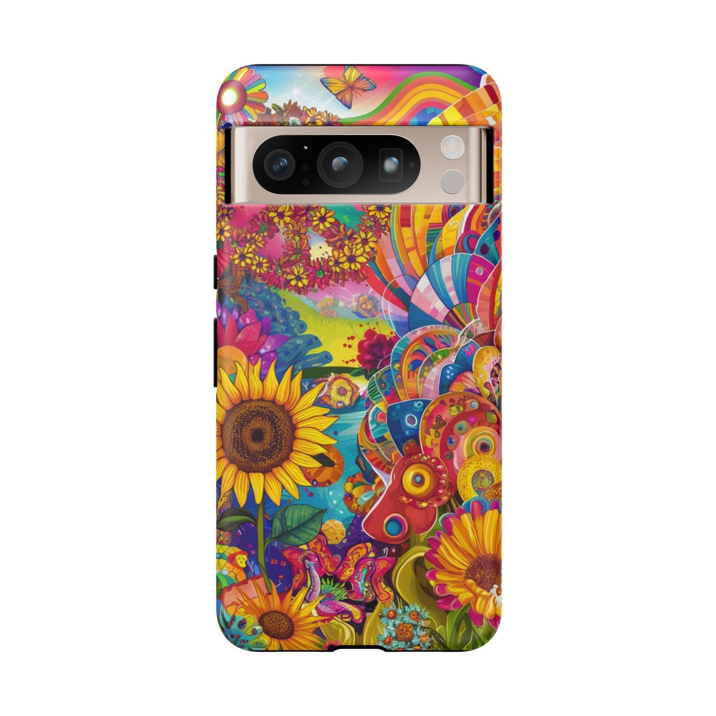 Tough Phone Case :" Eclectic Elegance Phone Case Collection" ( Hippie Style patterns)