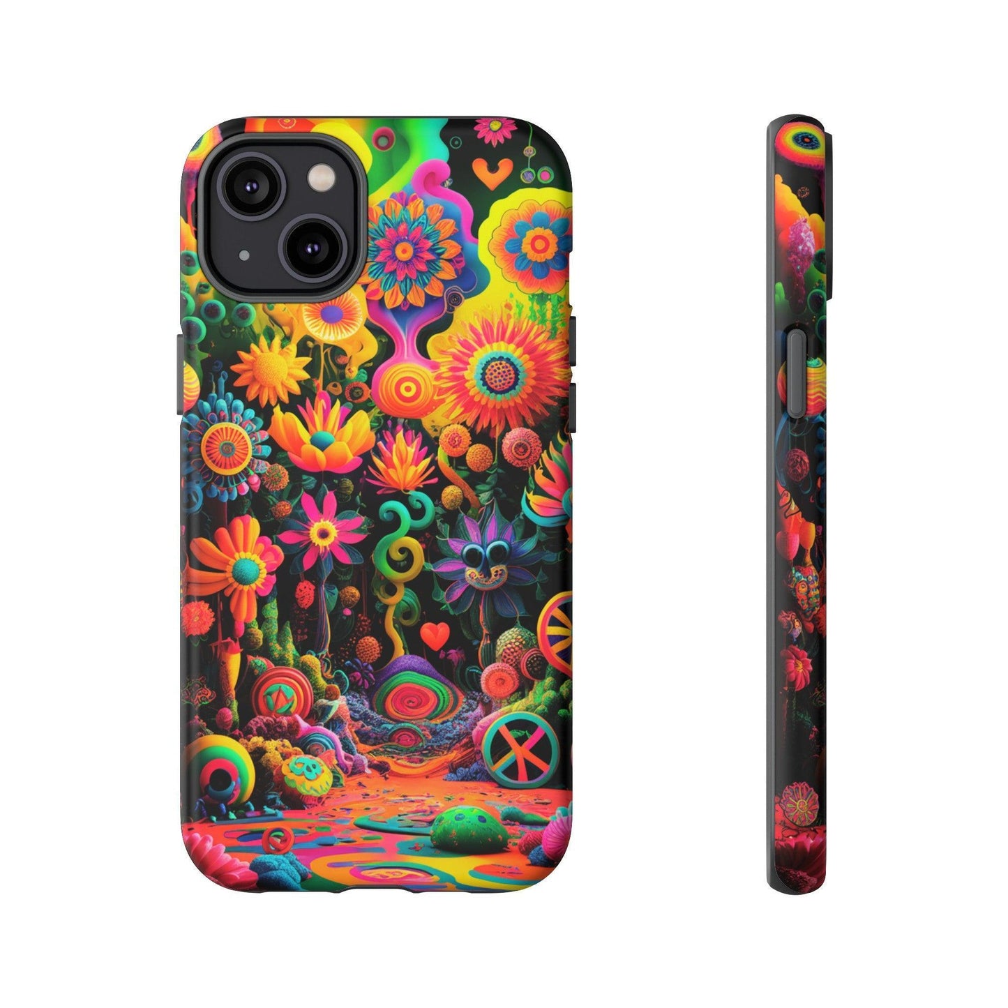 Tough Phone Case :" Eclectic Elegance Phone Case Collection" ( Hippie Style patterns)