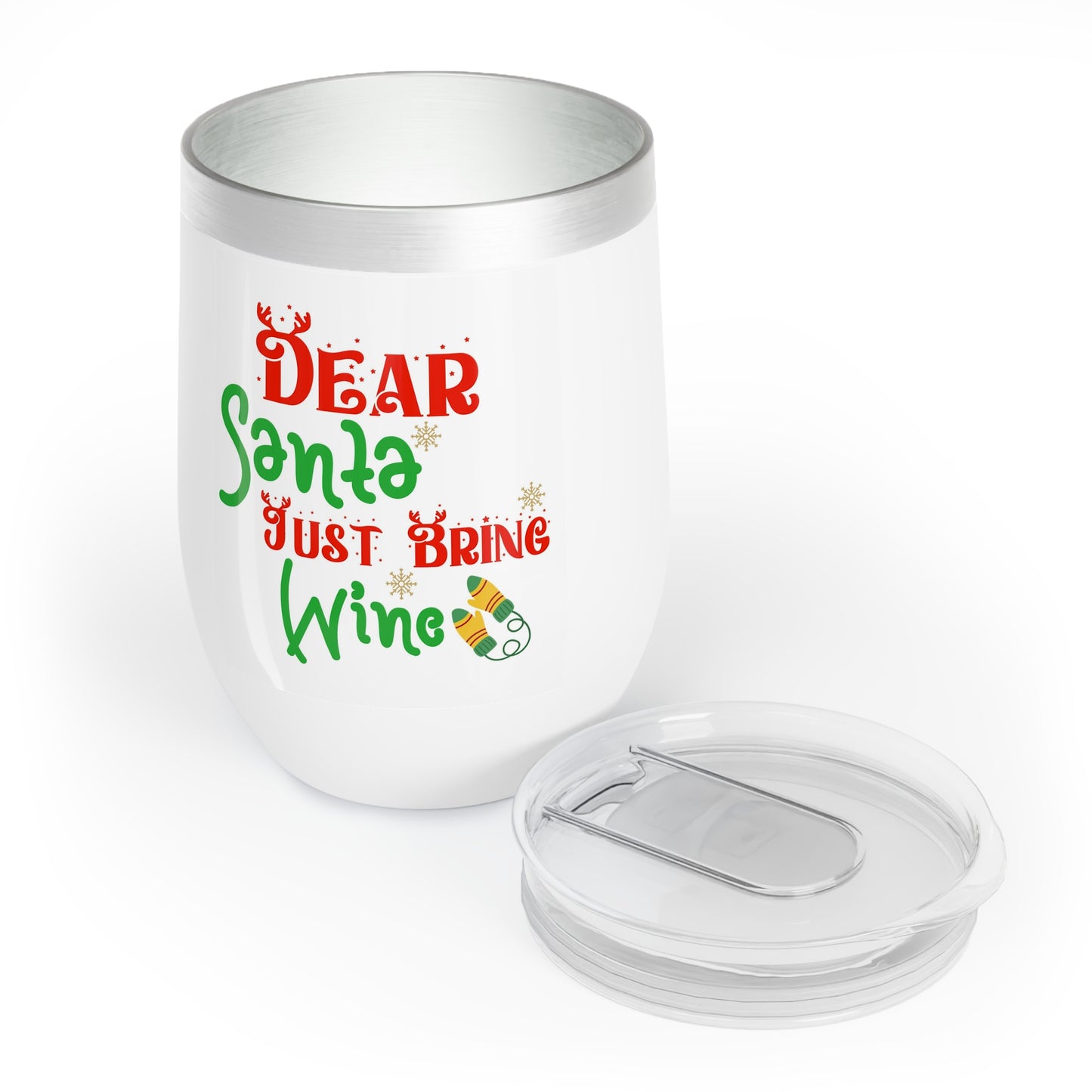 Christmas Funny Chill Wine Tumbler