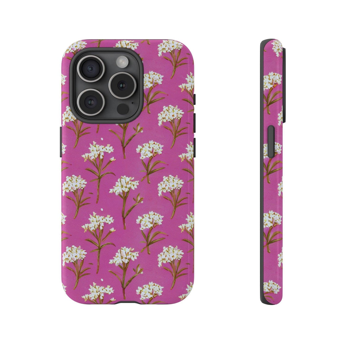 Tough Cellphone Case :" Eclectic Elegance Phone Case Collection" ( Floral patterns)