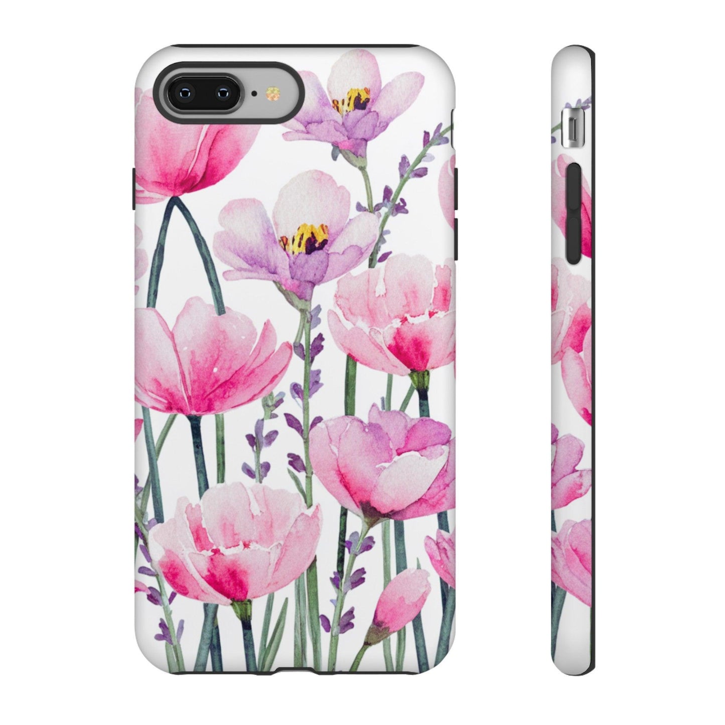 Tough Cellphone Case :" Eclectic Elegance Phone Case Collection" ( Floral patterns)