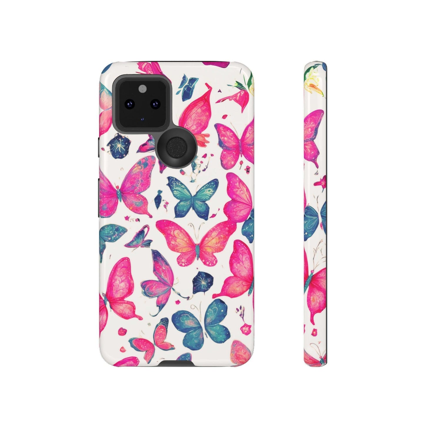 Tough Cellphone Case :" Eclectic Elegance Phone Case Collection" ( Hearts patterns)