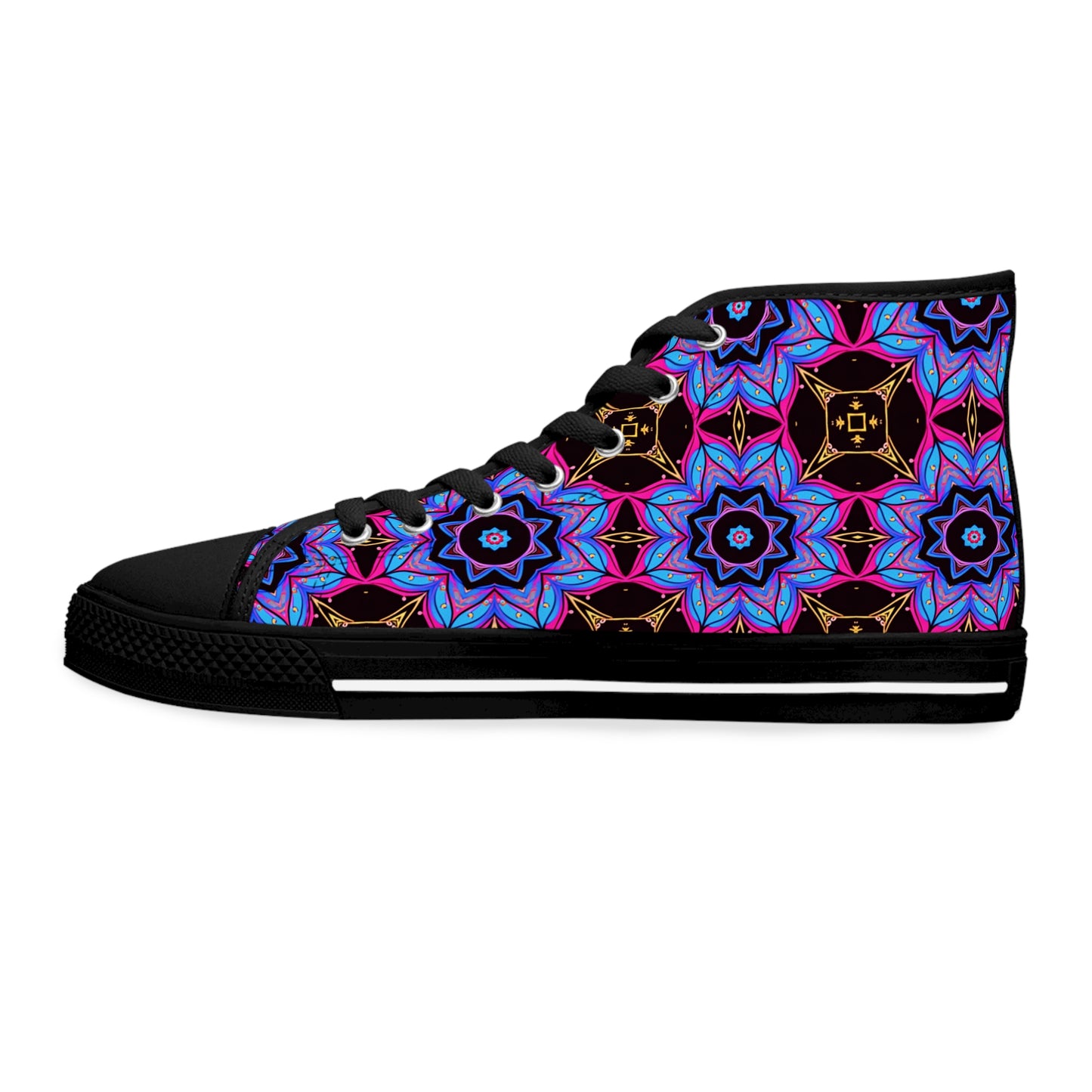 Awesome Abstract Design High Top Sneakers