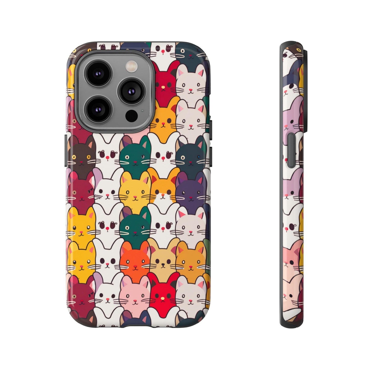 Cat Lovers Collection Tough Cellphone Case - Cosmic Creations by Karen