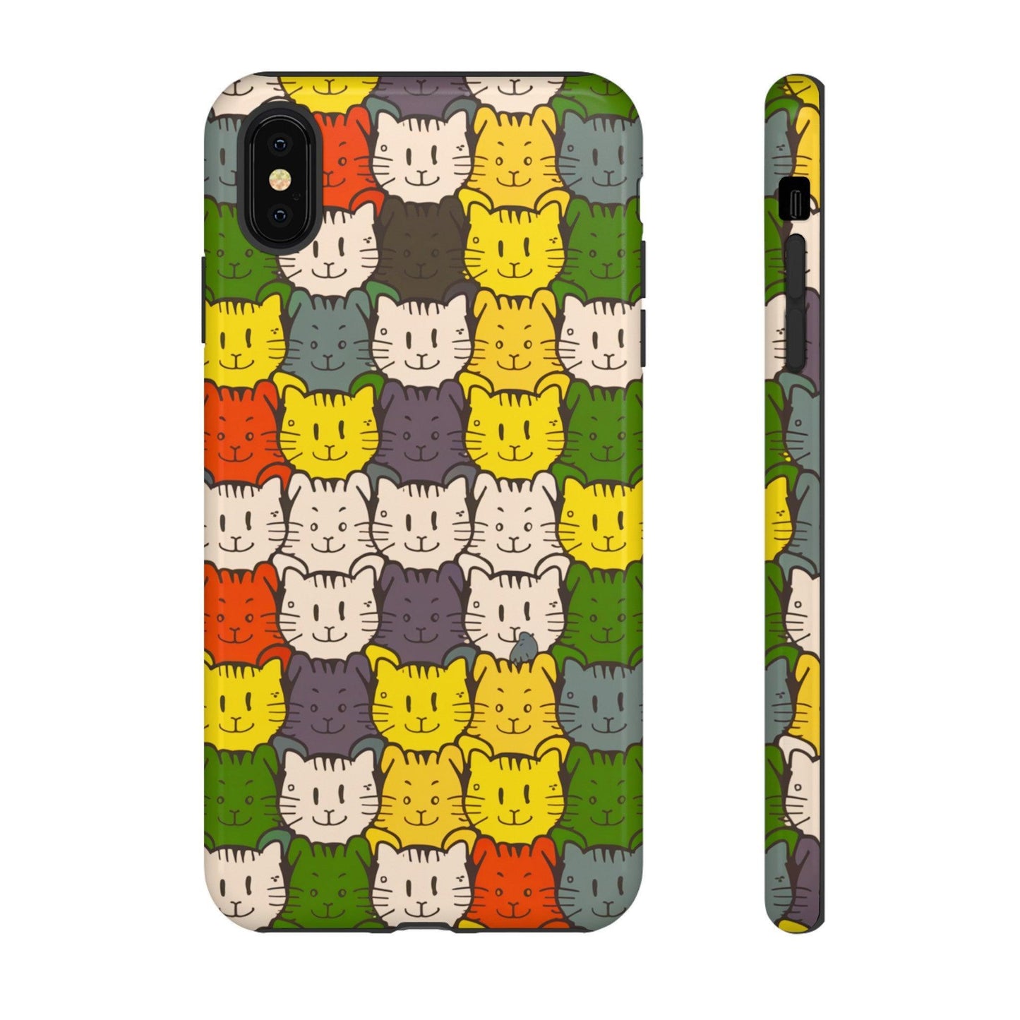 Cat Lovers Collection Tough Cellphone Case - Cosmic Creations by Karen