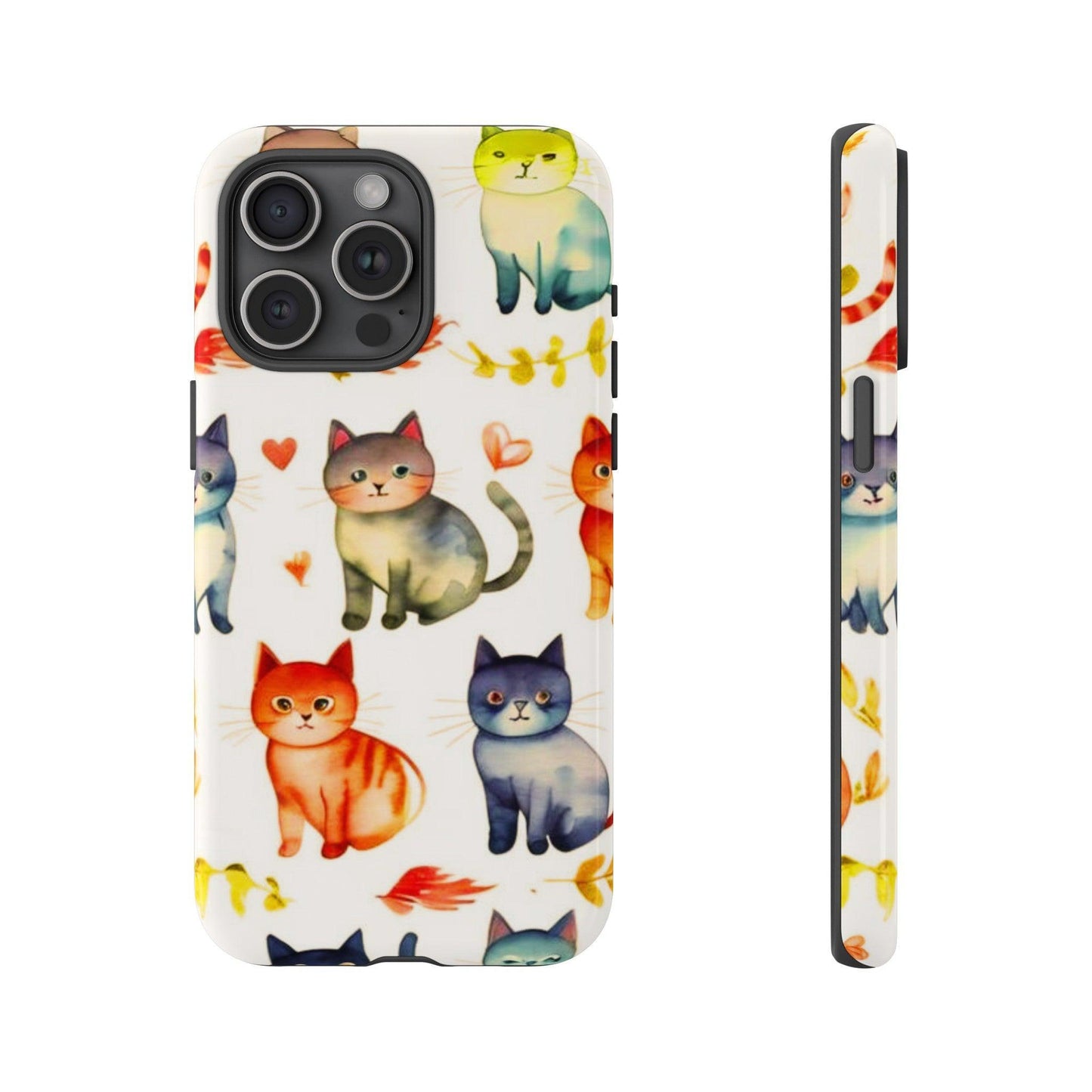 Cat Lovers Collection Tough Cellphone Case - Cosmic Creations by Karen