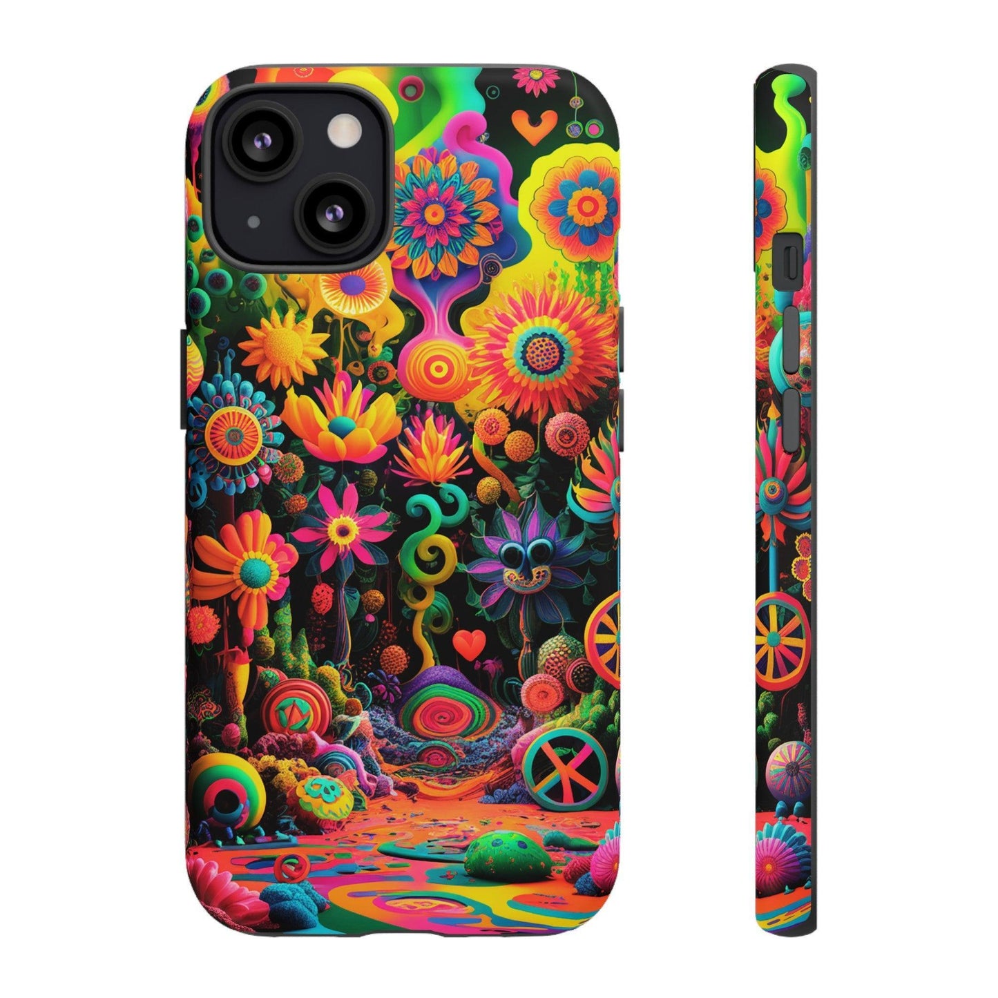 Tough Phone Case :" Eclectic Elegance Phone Case Collection" ( Hippie Style patterns)