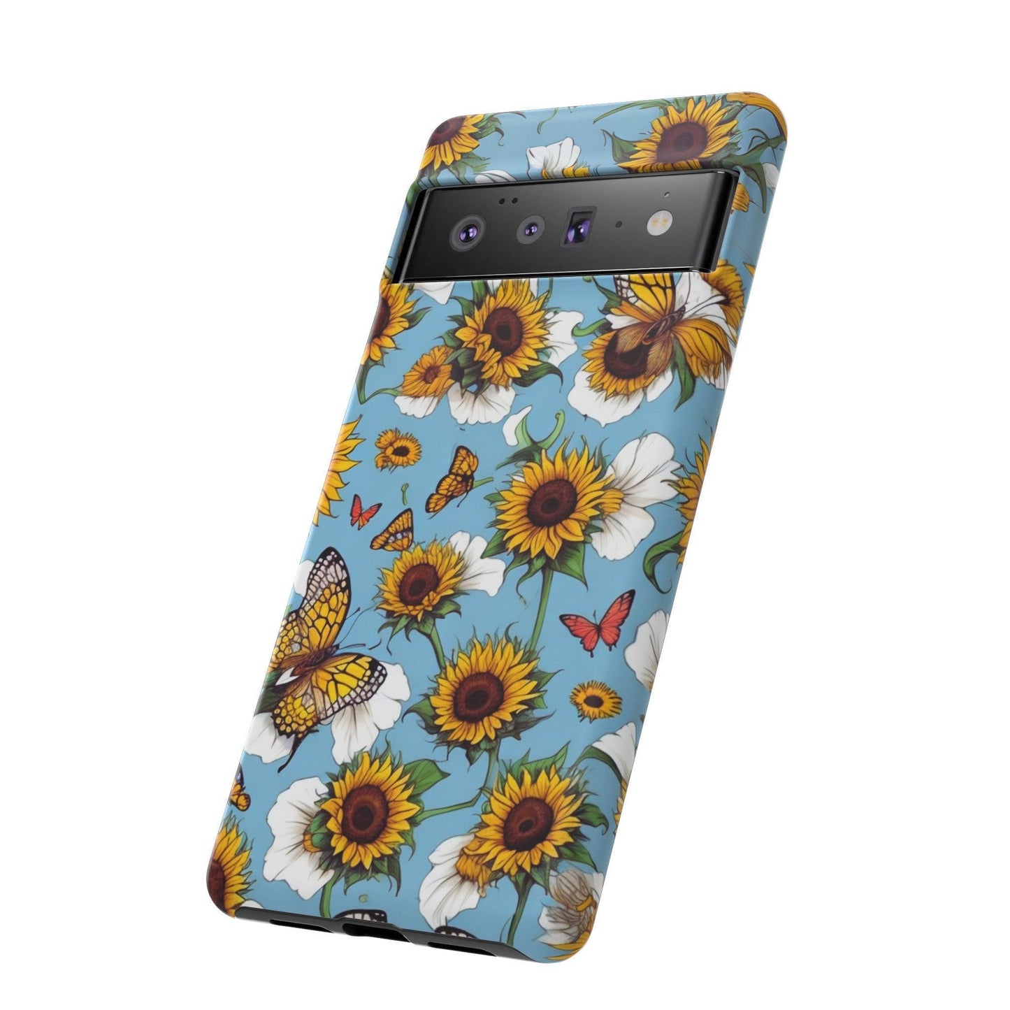 Tough Cellphone Case :" Eclectic Elegance Phone Case Collection" ( Floral patterns)