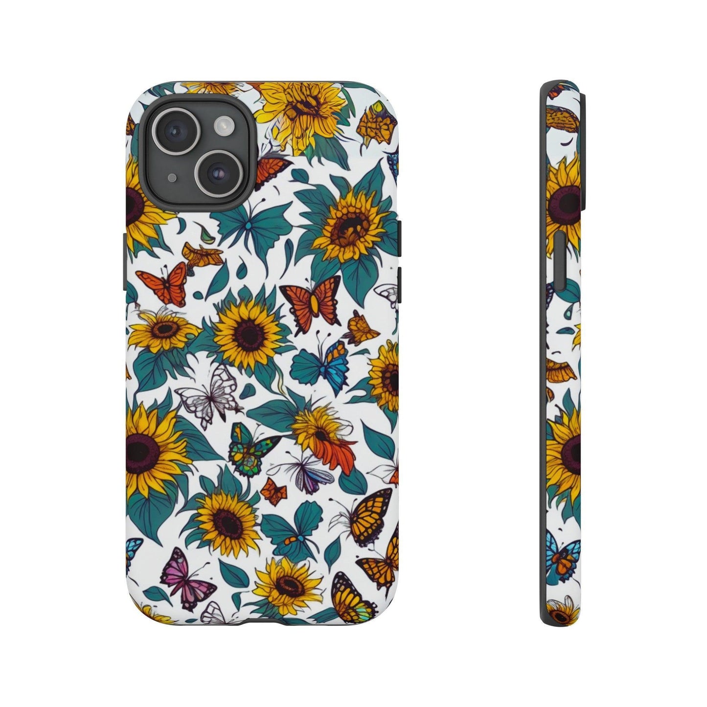 Tough Cellphone Case :" Eclectic Elegance Phone Case Collection" ( Floral patterns)