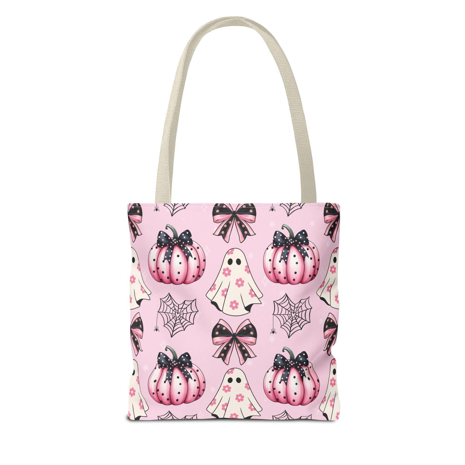 Coquette Halloween Pink Tote Bag - Cosmic Creations by Karen