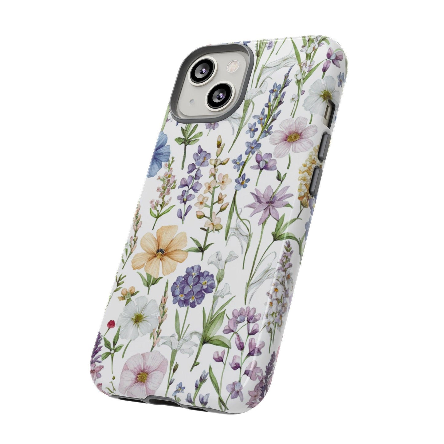 Tough Cellphone Case :" Eclectic Elegance Phone Case Collection" ( Floral patterns)