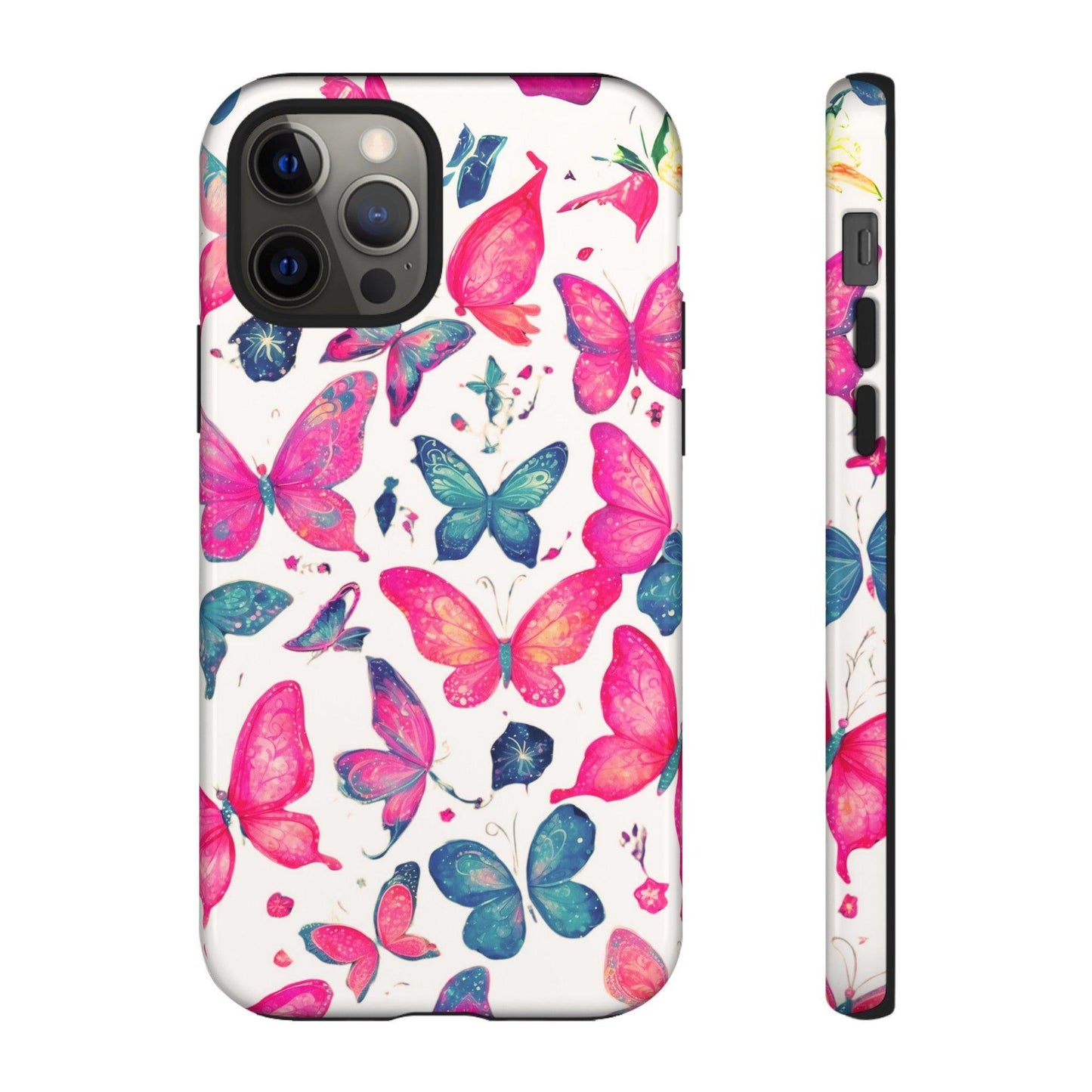 Tough Cellphone Case :" Eclectic Elegance Phone Case Collection" ( Hearts patterns)