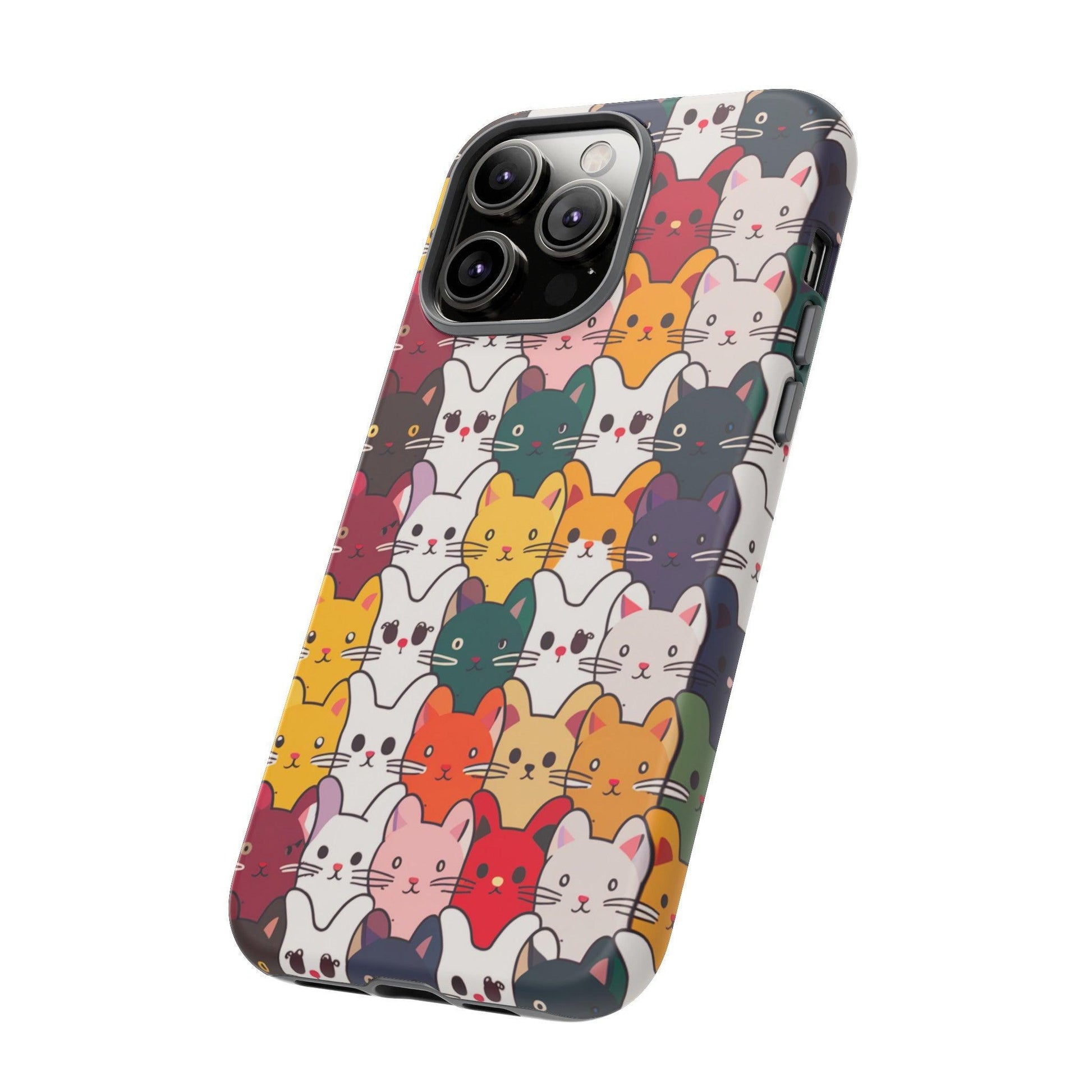 Cat Lovers Collection Tough Cellphone Case - Cosmic Creations by Karen