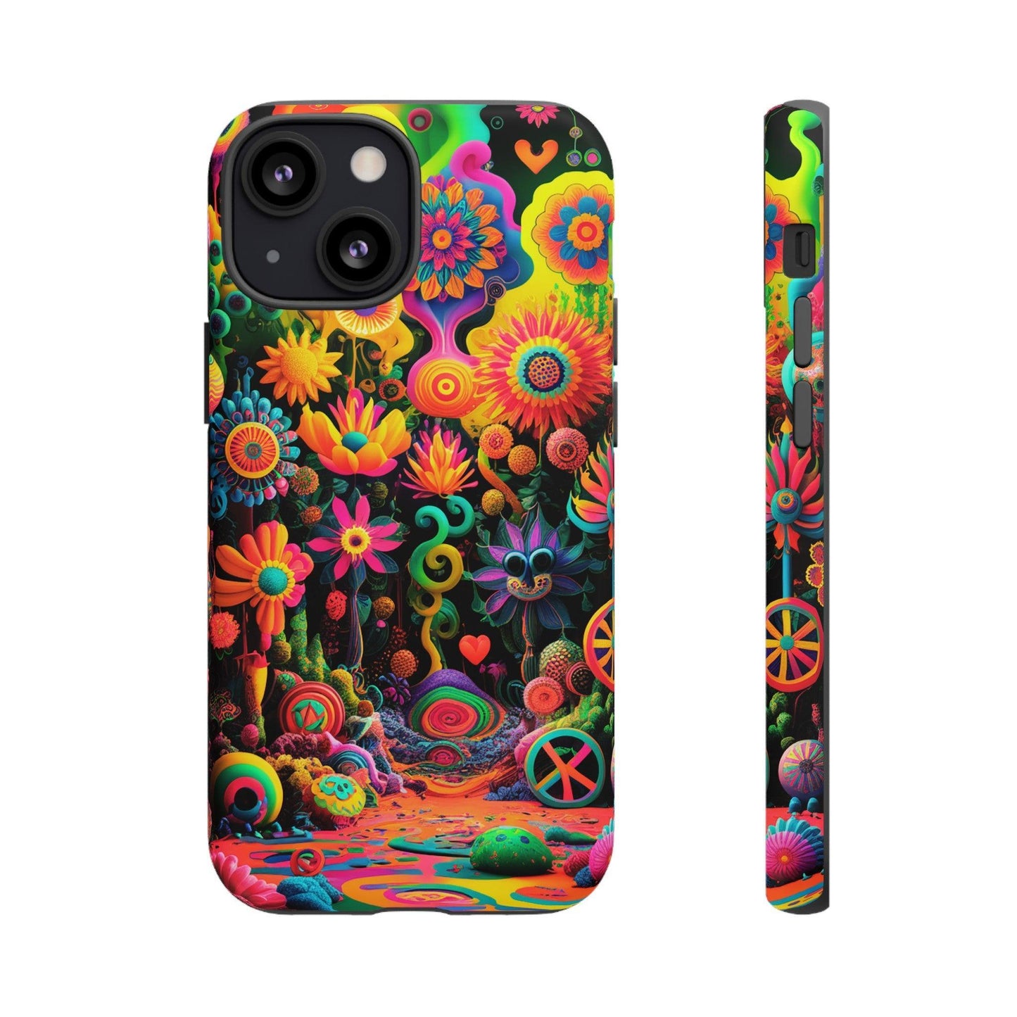 Tough Phone Case :" Eclectic Elegance Phone Case Collection" ( Hippie Style patterns)