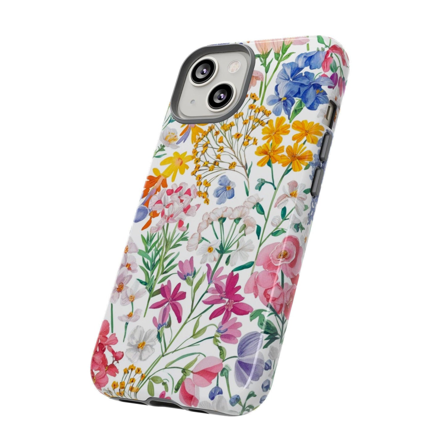 Tough Cellphone Case :" Eclectic Elegance Phone Case Collection" ( Floral patterns)