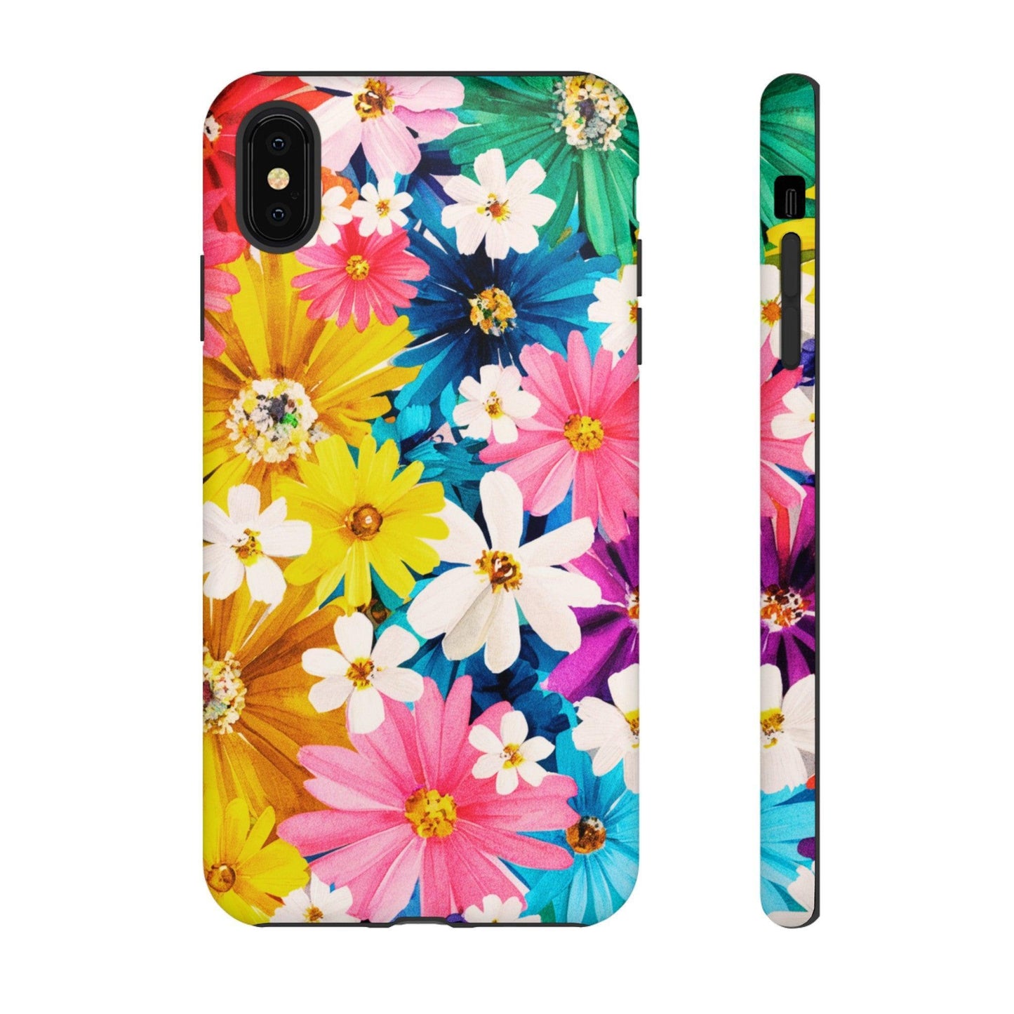 Tough Cellphone Case :" Eclectic Elegance Phone Case Collection" ( Floral patterns)