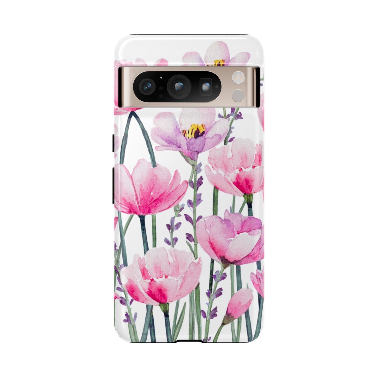 Tough Cellphone Case :" Eclectic Elegance Phone Case Collection" ( Floral patterns)