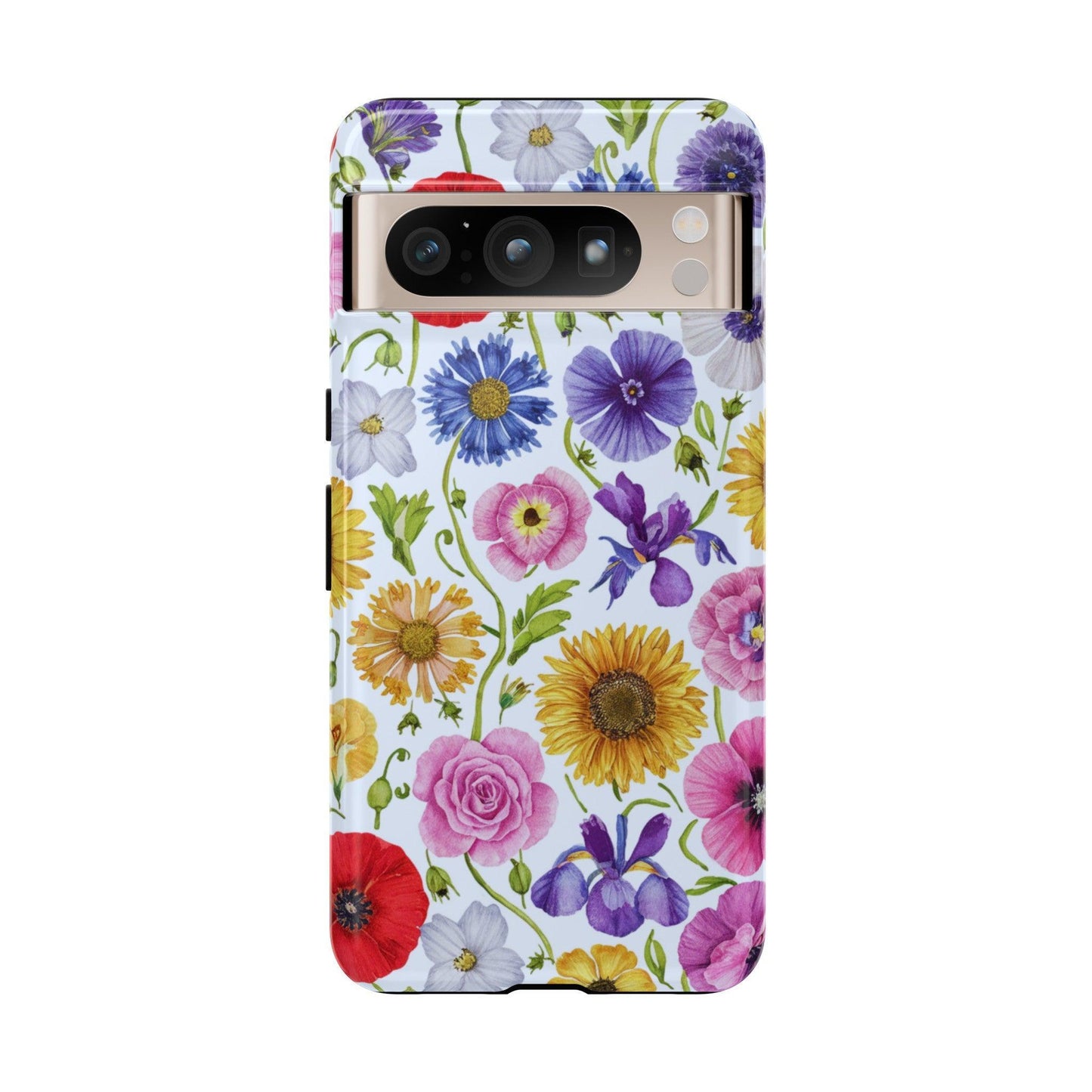 Tough Cellphone Case :" Eclectic Elegance Phone Case Collection" ( Floral patterns)