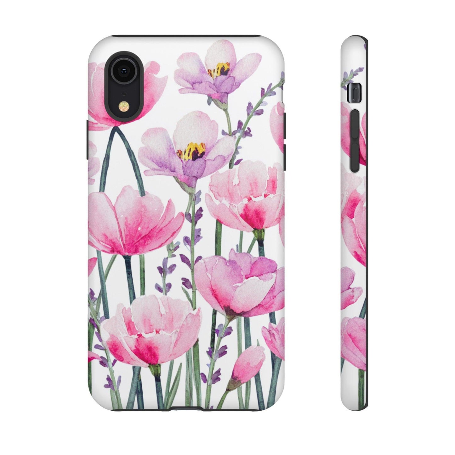 Tough Cellphone Case :" Eclectic Elegance Phone Case Collection" ( Floral patterns)