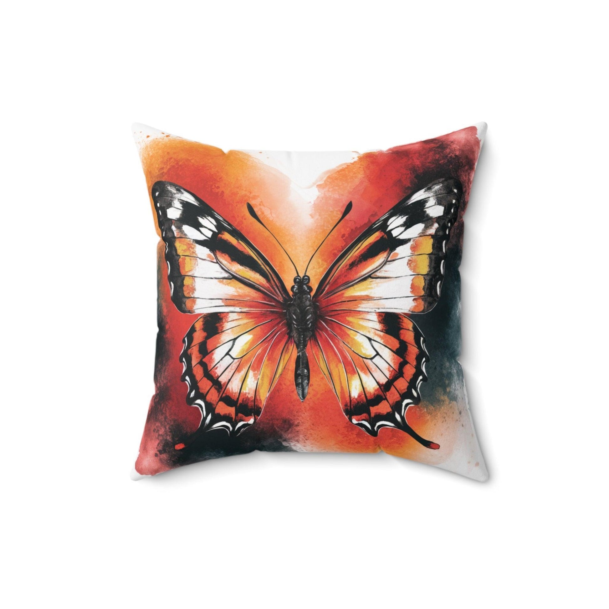 Monarch Butterfly Majesty Pillow - Cosmic Creations by Karen