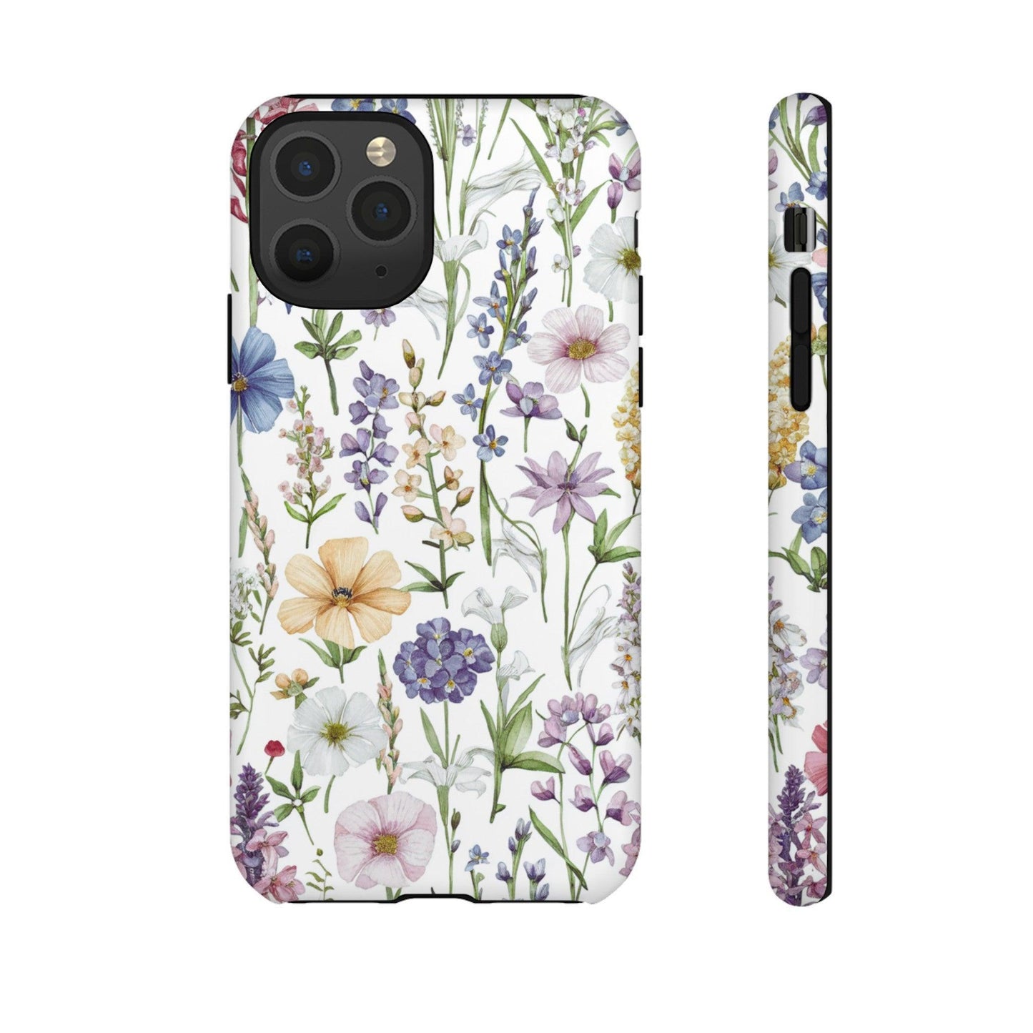 Tough Cellphone Case :" Eclectic Elegance Phone Case Collection" ( Floral patterns)