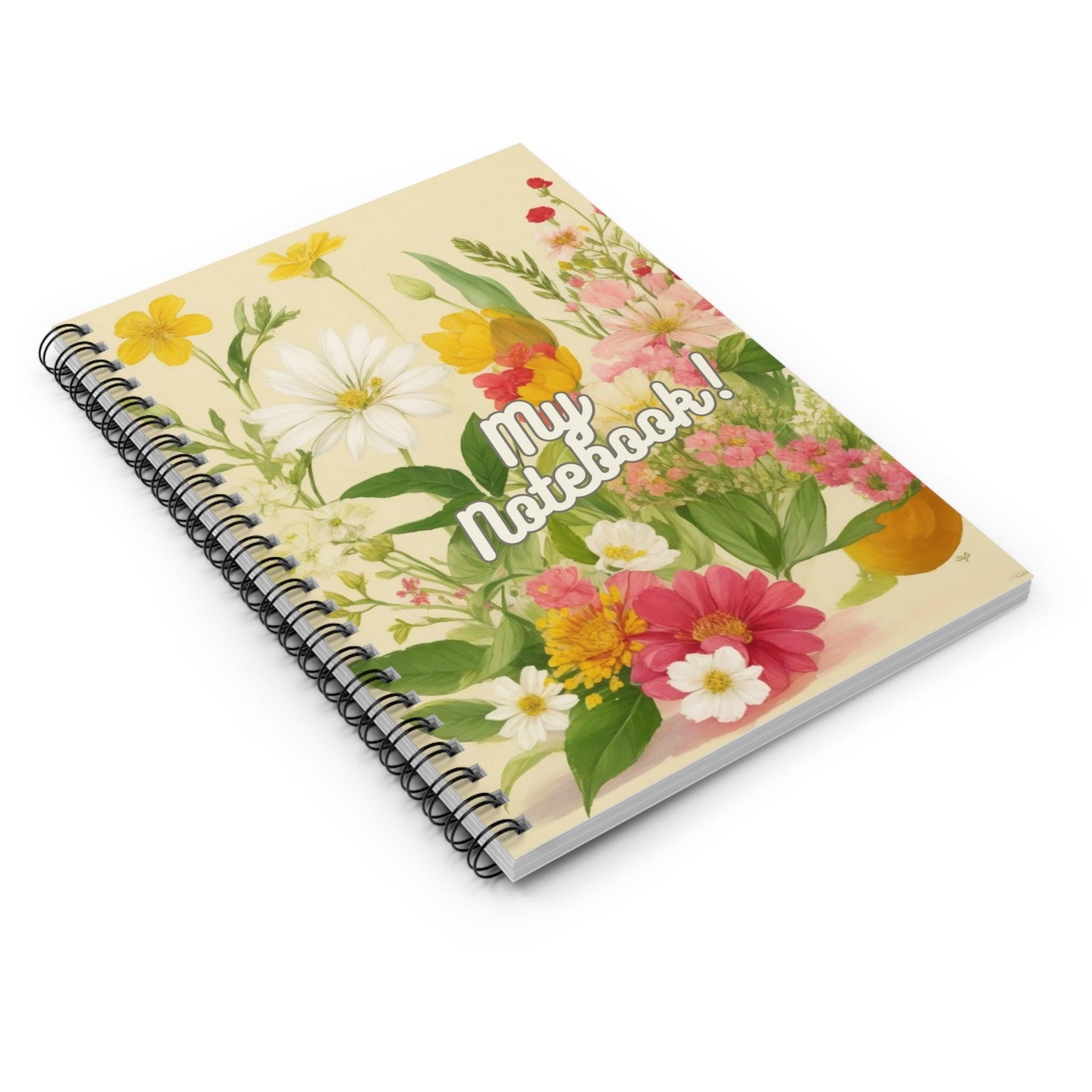 Floral and Butterfly Spiral Notebook Collection - Cosmic Creations by Karen