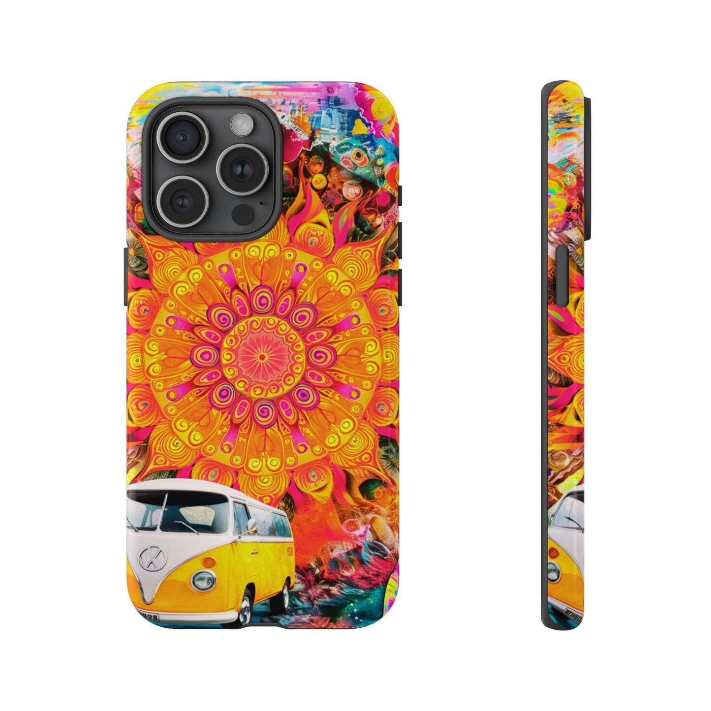 Tough Phone Case :" Eclectic Elegance Phone Case Collection" ( Hippie Style patterns)