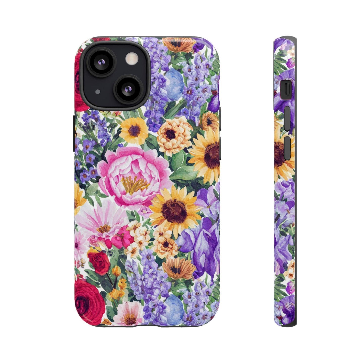 Tough Cellphone Case :" Eclectic Elegance Phone Case Collection" ( Floral patterns)