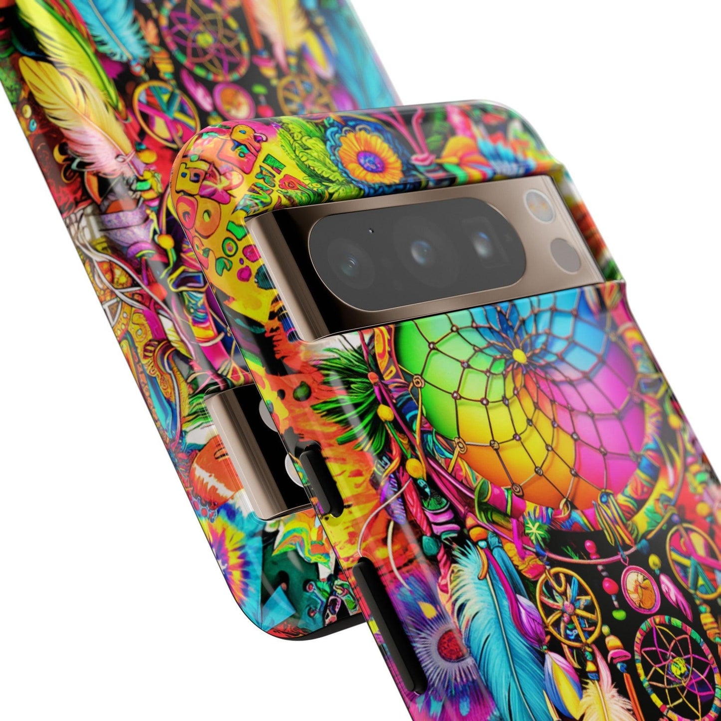 Tough Phone Case :" Eclectic Elegance Phone Case Collection" ( Hippie Style patterns)