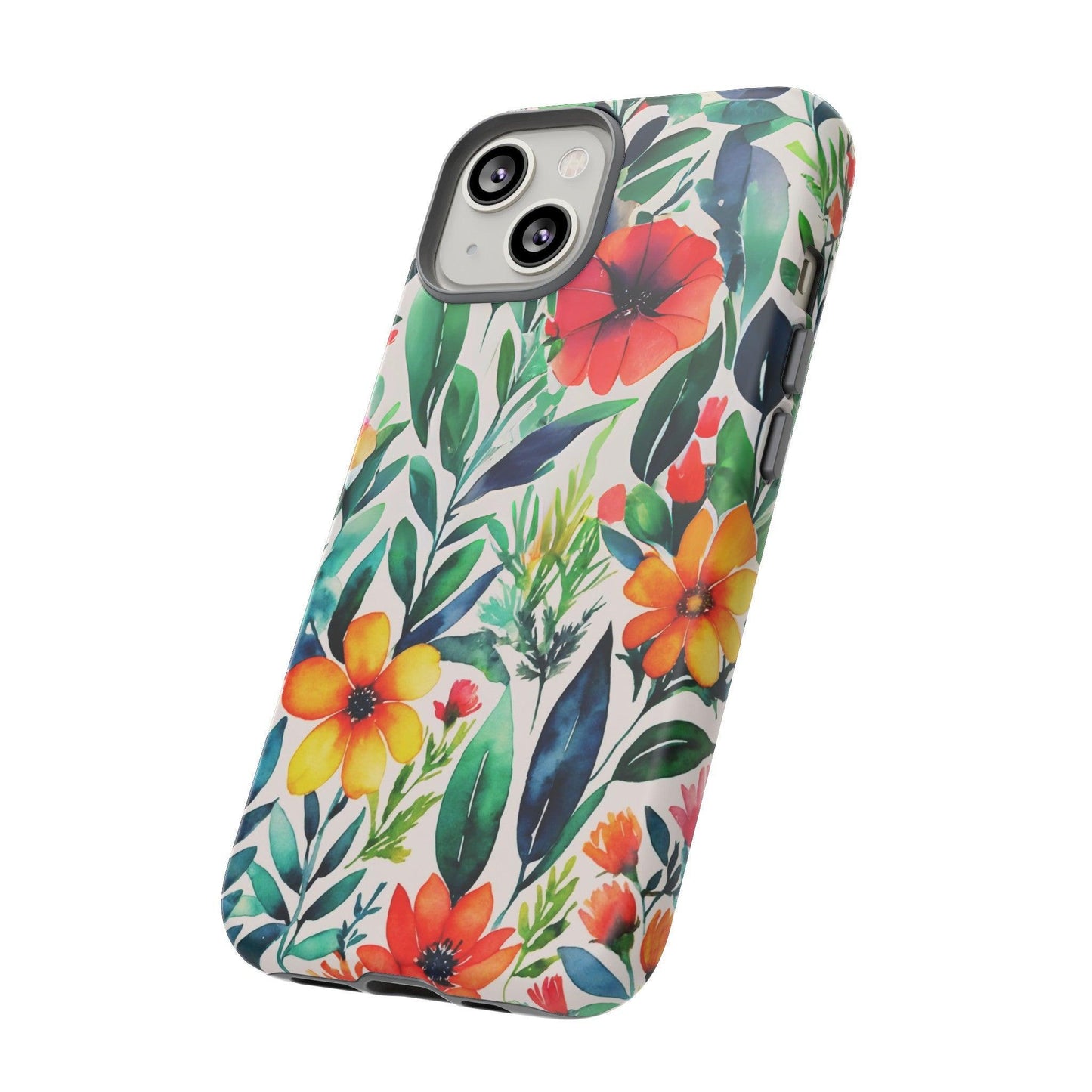 Tough Cellphone Case :" Eclectic Elegance Phone Case Collection" ( Floral patterns)