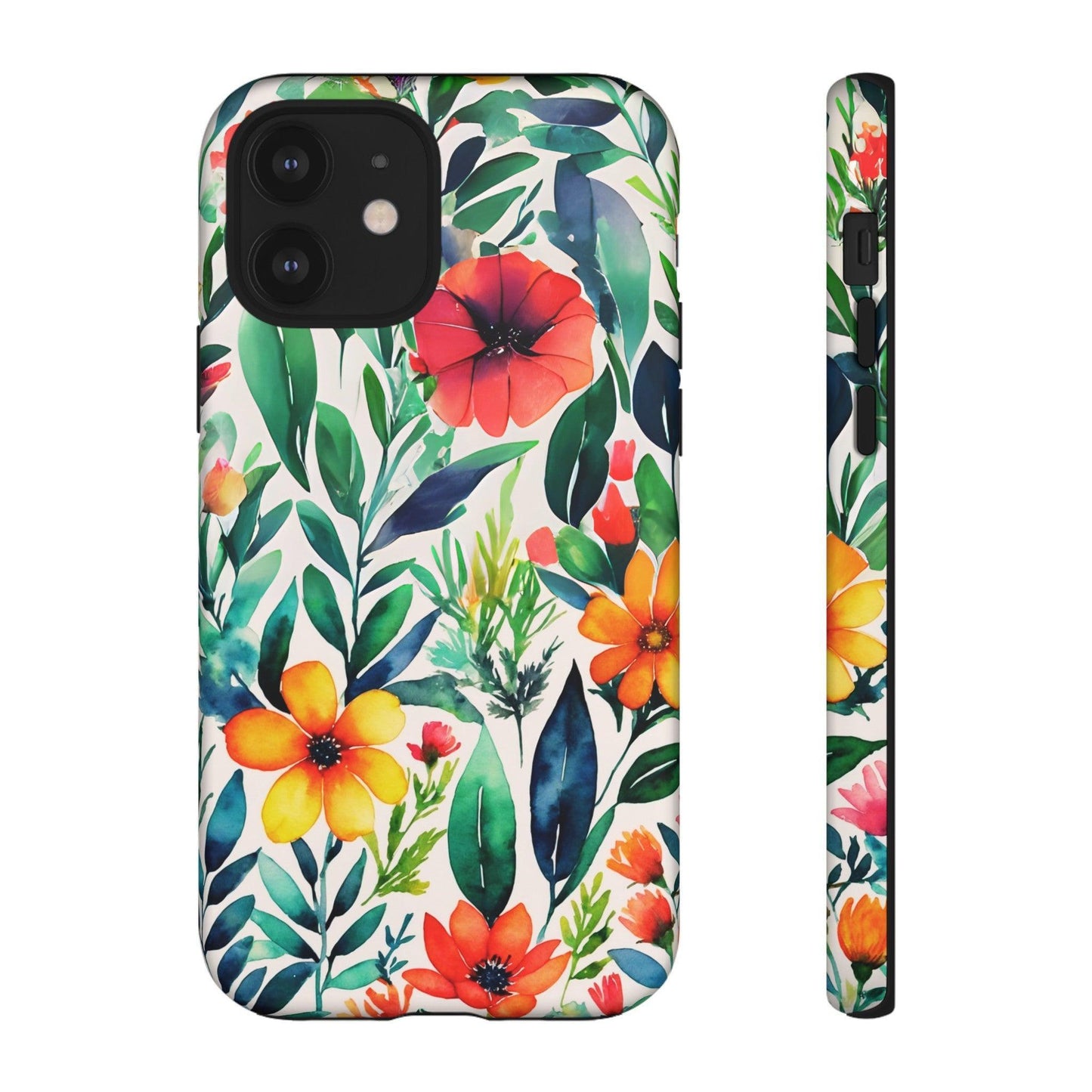 Tough Cellphone Case :" Eclectic Elegance Phone Case Collection" ( Floral patterns)