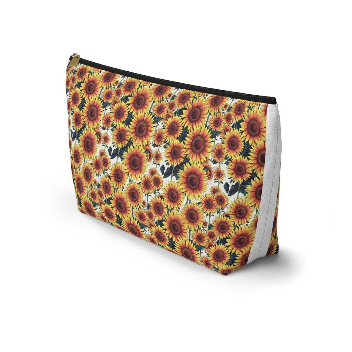 "Sunflower Accessory Pouch"