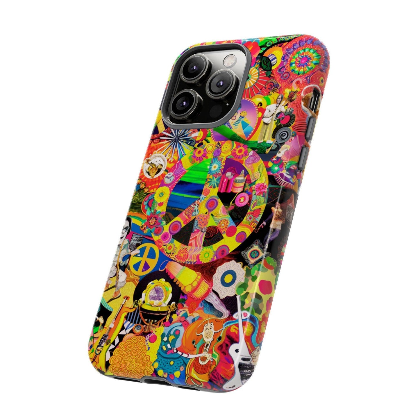 Tough Phone Case :" Eclectic Elegance Phone Case Collection" ( Hippie Style patterns)