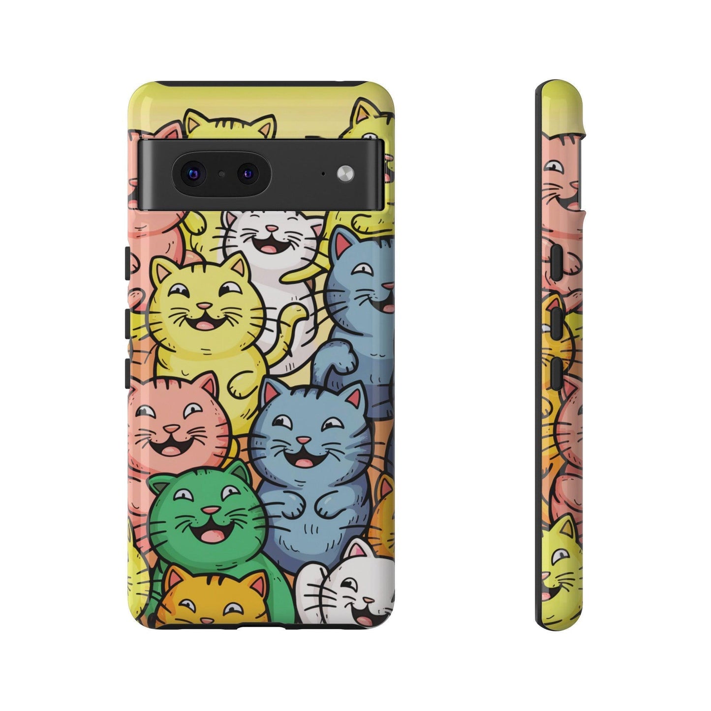 Cat Lovers Collection Tough Cellphone Case - Cosmic Creations by Karen