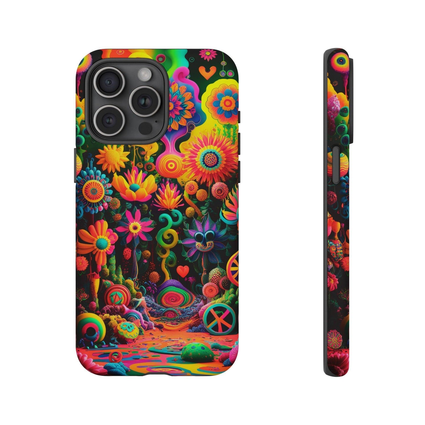 Tough Phone Case :" Eclectic Elegance Phone Case Collection" ( Hippie Style patterns)