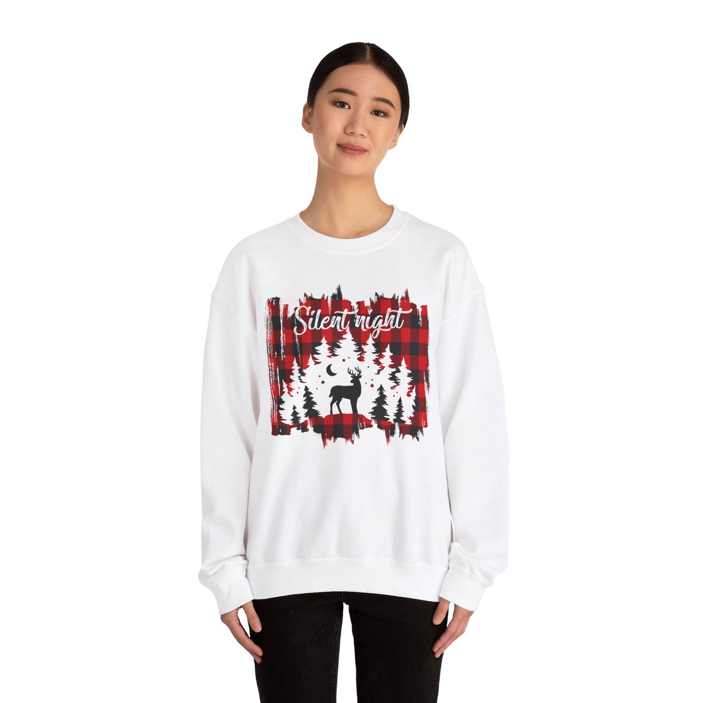 Christmas Silent Night  Unisex Crewneck Sweatshirt