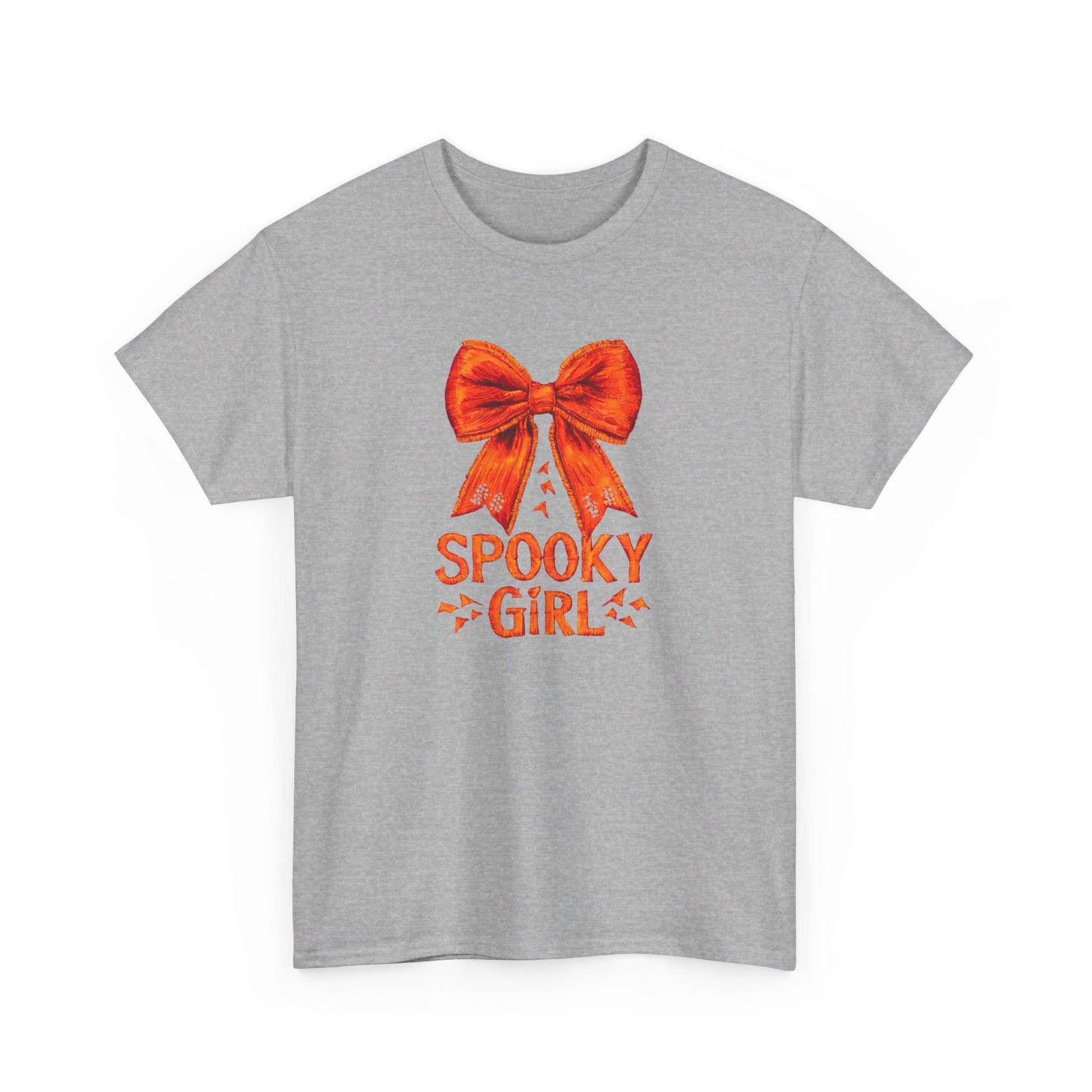 Spooky Girl Coquette Cotton Tee - Cosmic Creations by Karen