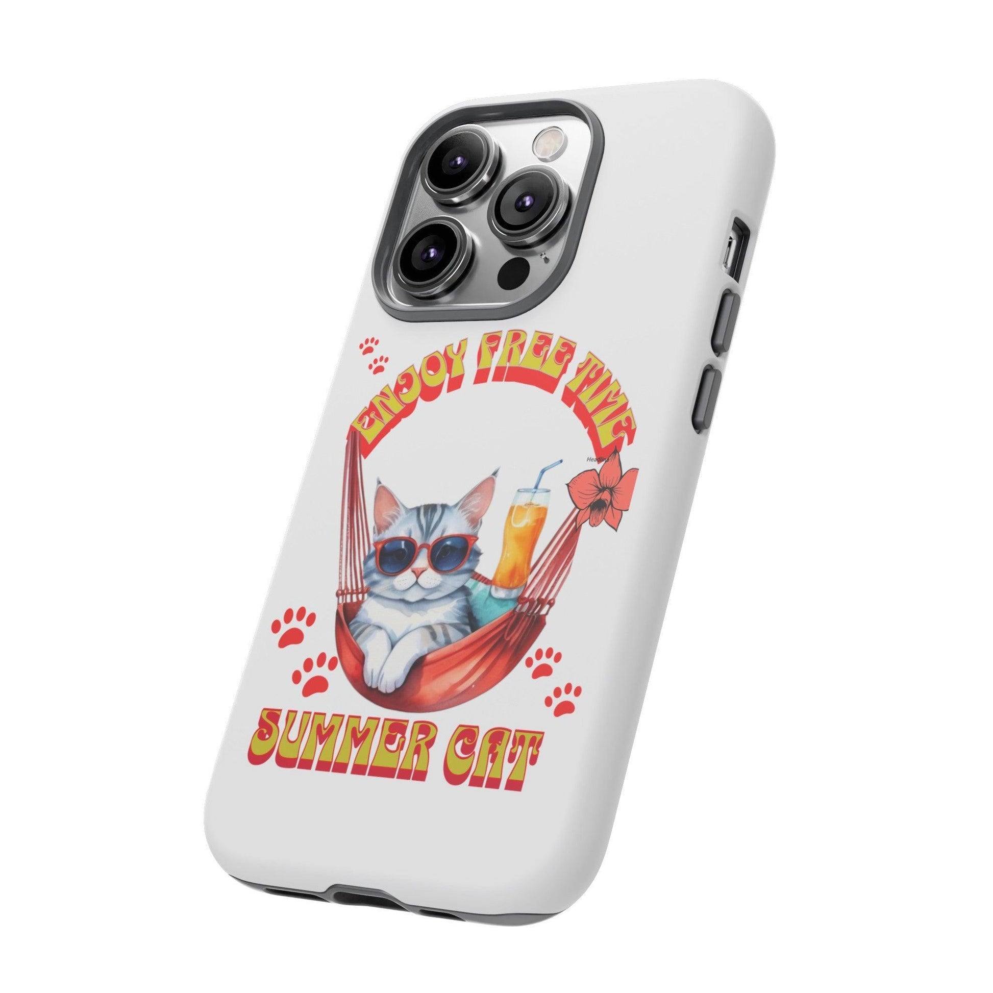 Cat Lovers Collection Tough Cellphone Case - Cosmic Creations by Karen