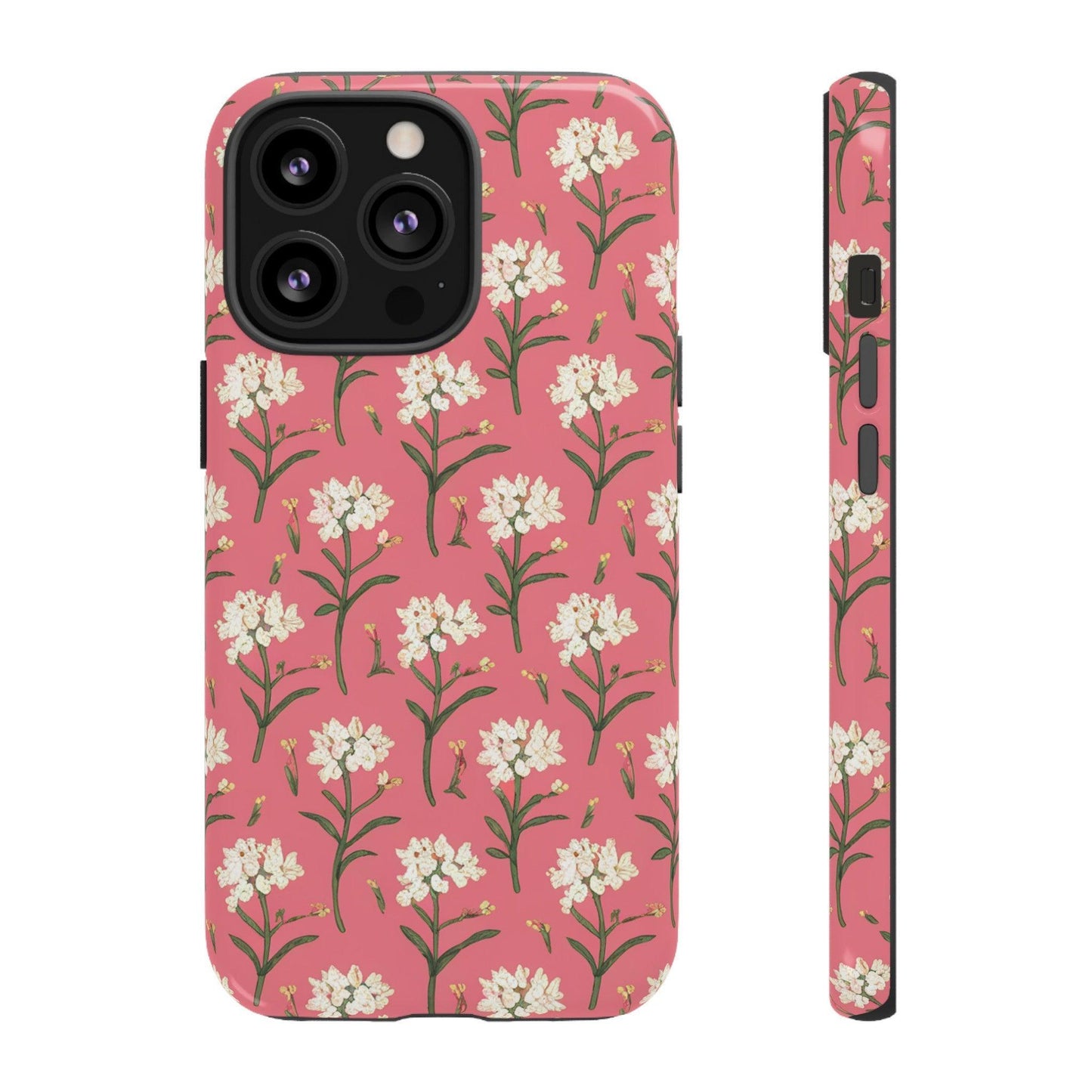 Tough Cellphone Case :" Eclectic Elegance Phone Case Collection" ( Floral patterns)