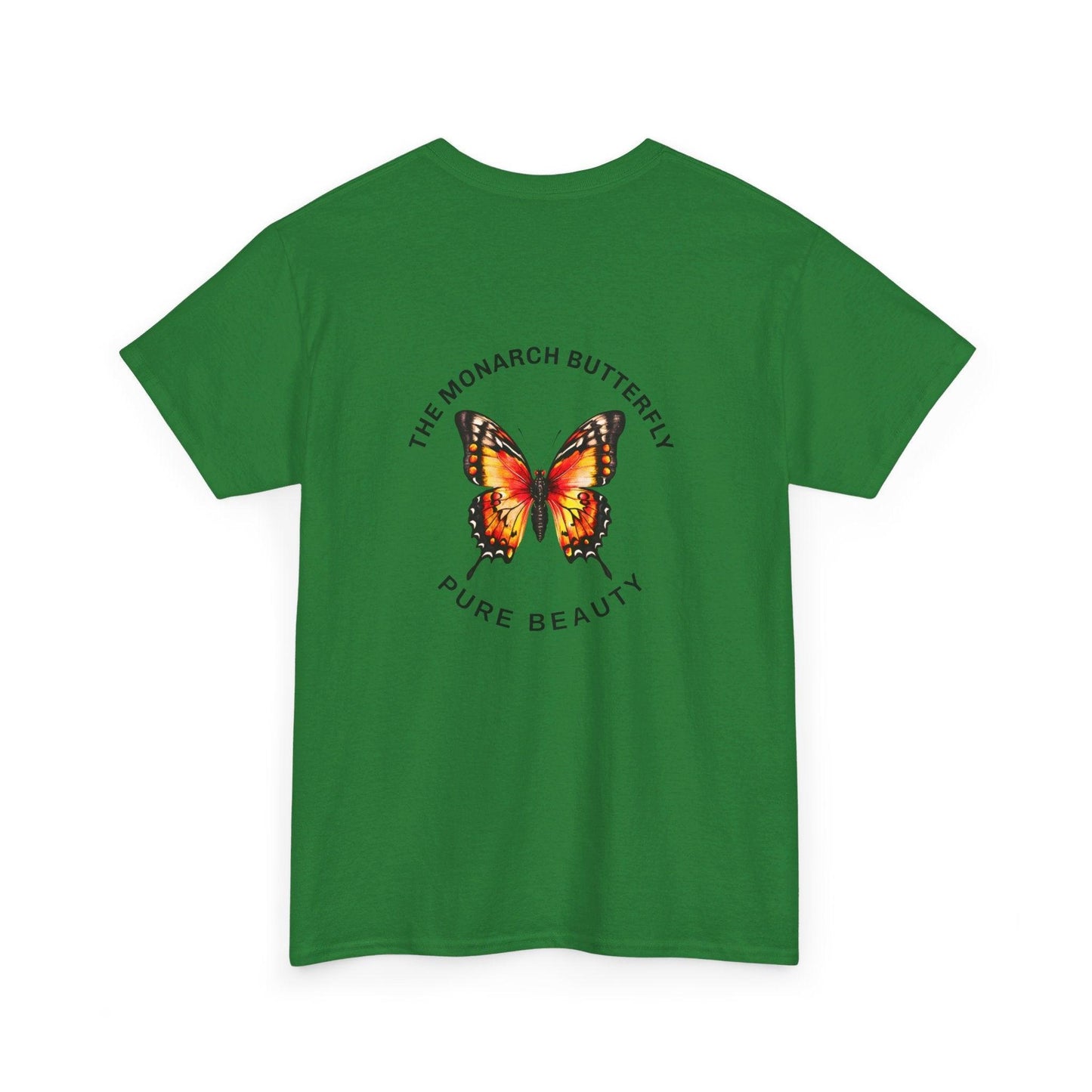 Camiseta unisex de algodón pesado: "La colección Mariposa Monarca"