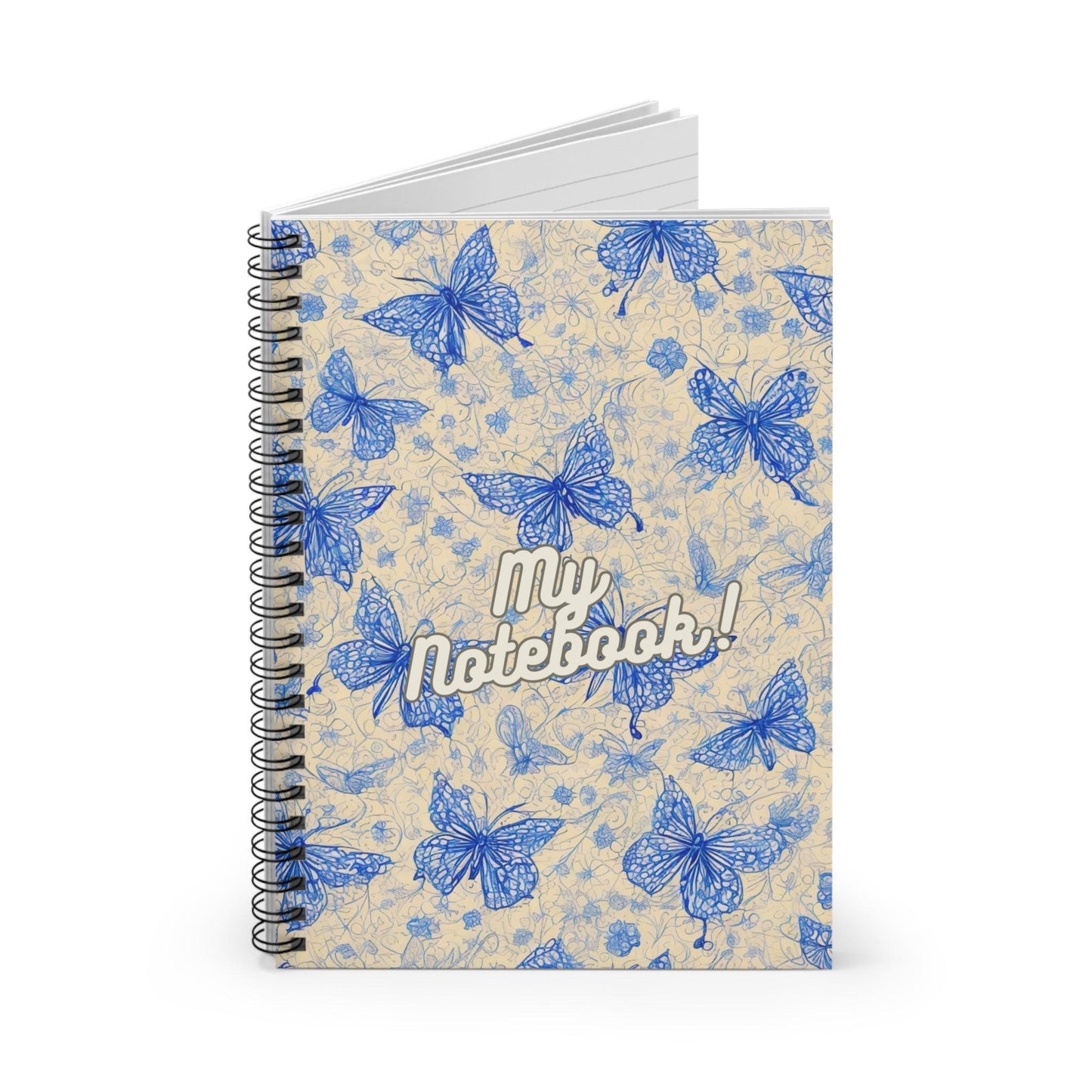 Floral and Butterfly Spiral Notebook Collection - Cosmic Creations by Karen