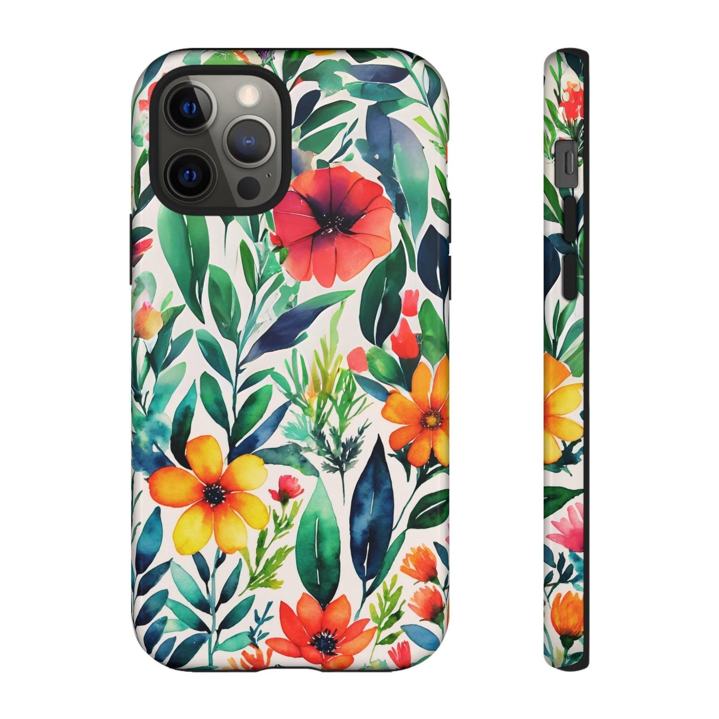 Tough Cellphone Case :" Eclectic Elegance Phone Case Collection" ( Floral patterns)