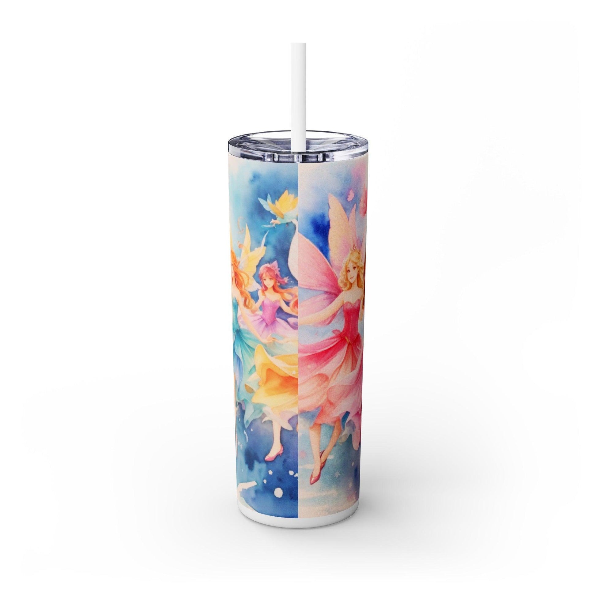 Whimsical Sips Skinny Tumbler Collectionr | Tumblerwith Straw, 20oz | keep your drinks hot for 12h and cold for 24h - Cosmic Creations by Karen