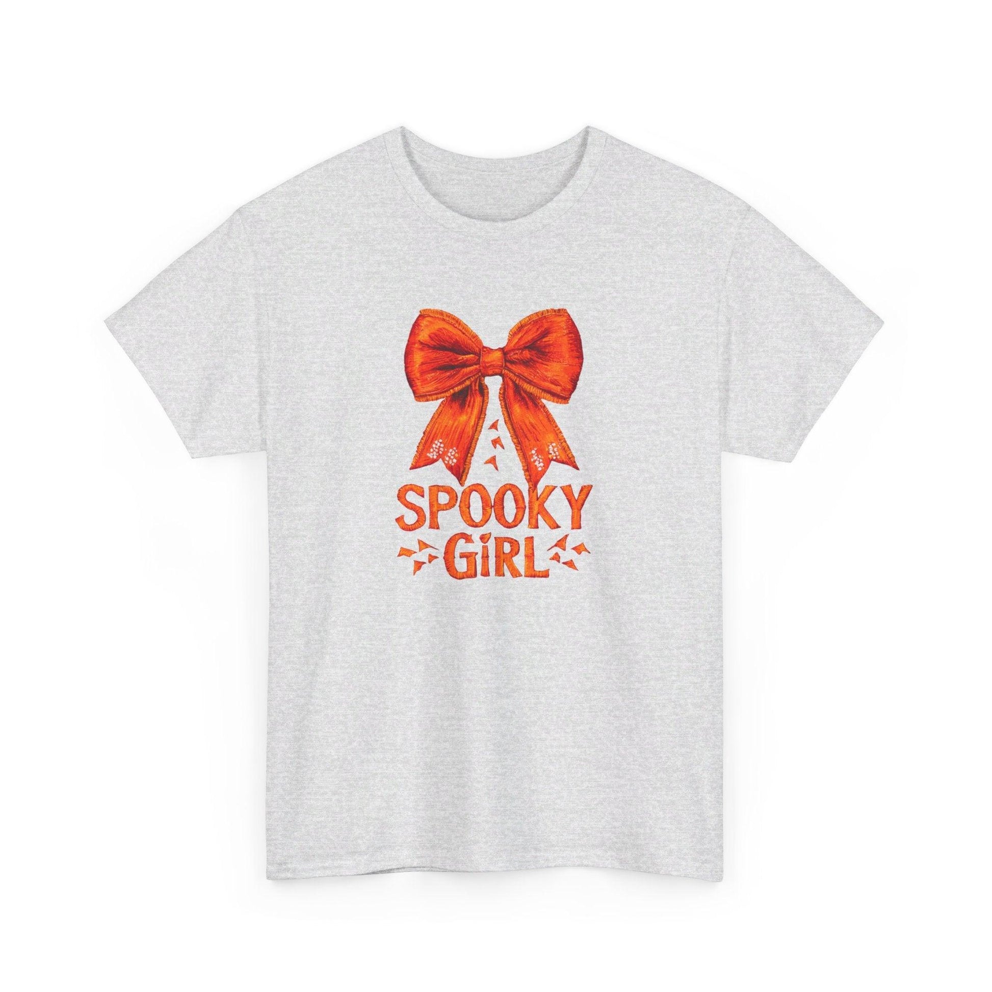 Spooky Girl Coquette Cotton Tee - Cosmic Creations by Karen