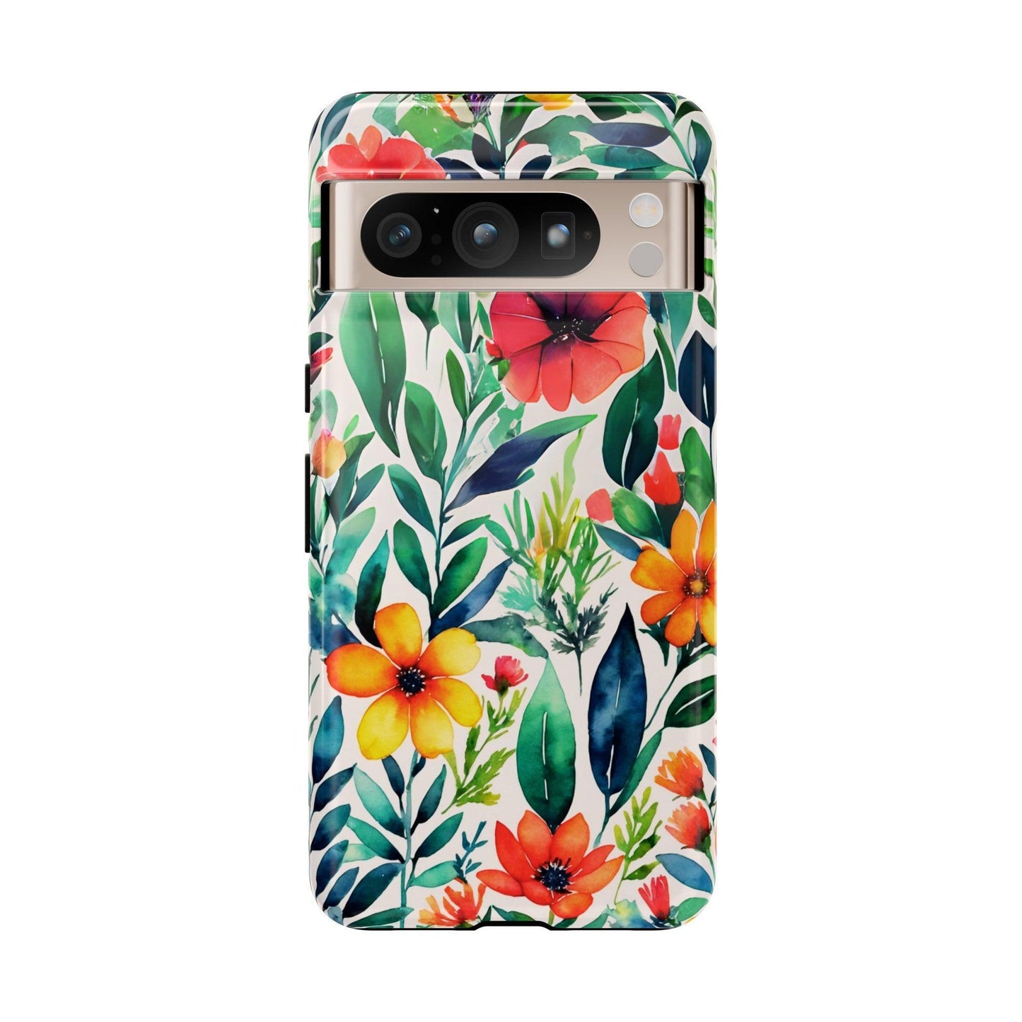 Tough Cellphone Case :" Eclectic Elegance Phone Case Collection" ( Floral patterns)