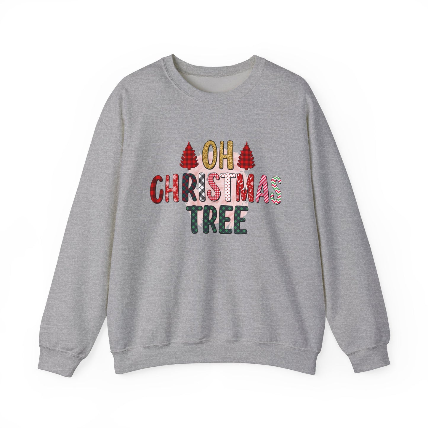 Christmas Tree Design  Unisex Crewneck Sweatshirt