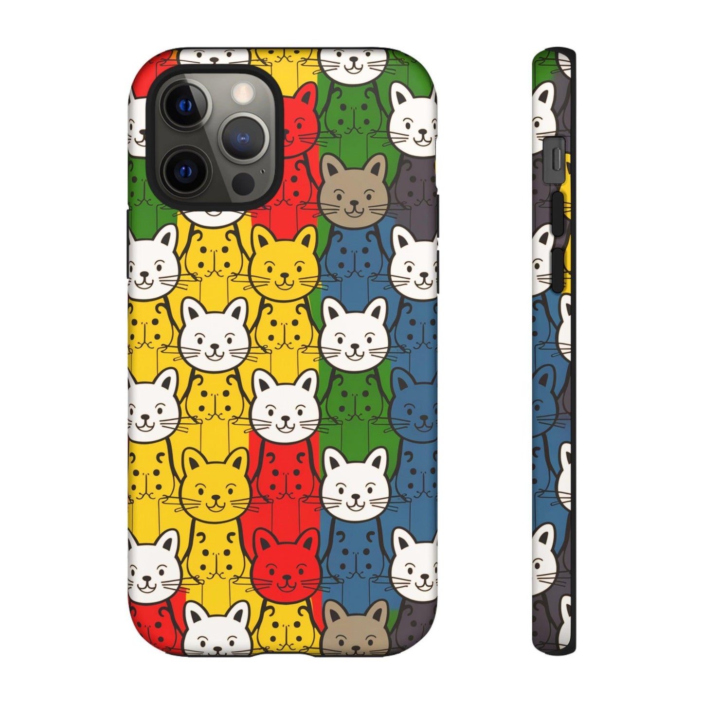 Cat Lovers Collection Tough Cellphone Case - Cosmic Creations by Karen