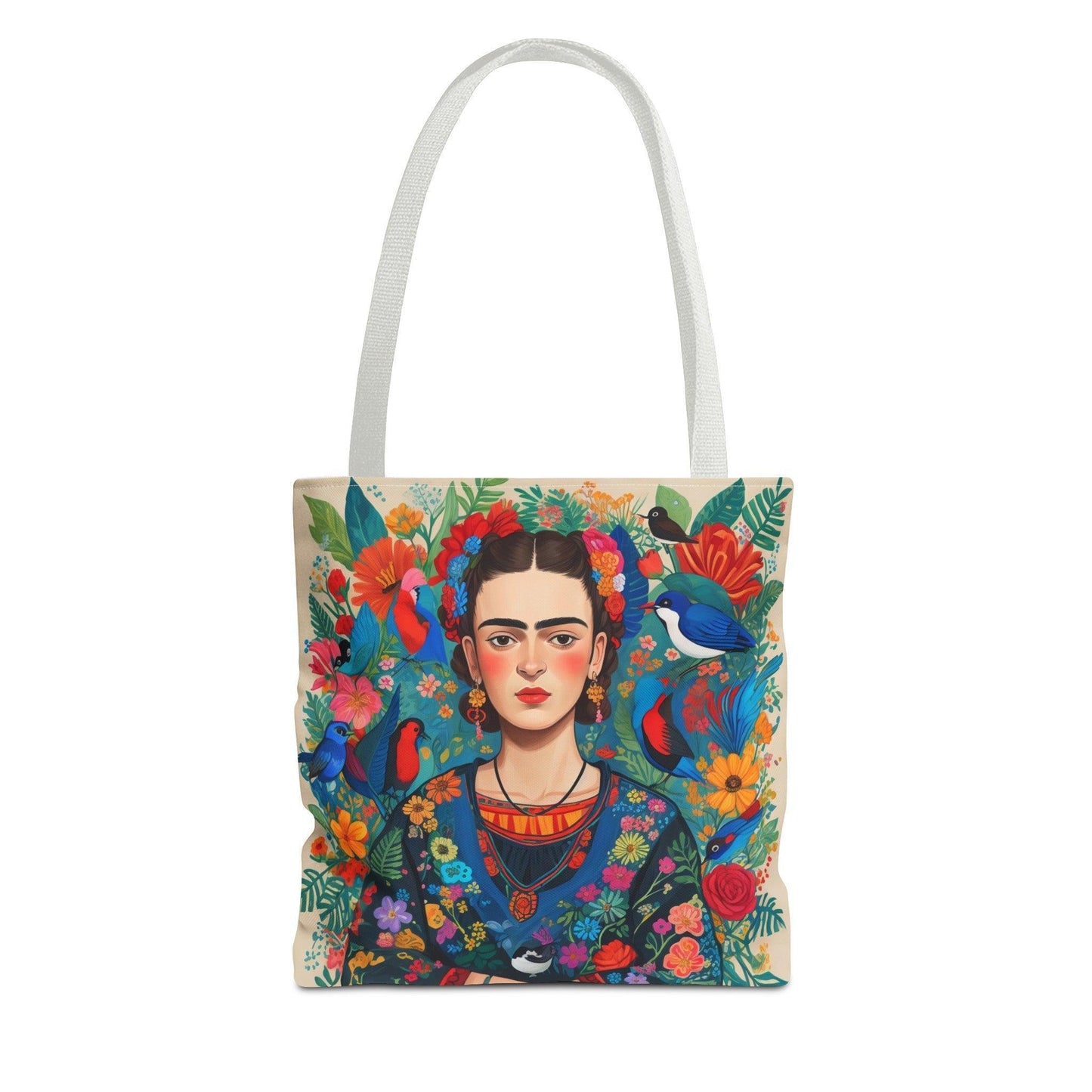 Frida Inspired Tote Bag, looking for a stylish way to carry your essentials or searching for the perfect gift, stunning and awesome Tote bag - Cosmic Creations by Karen