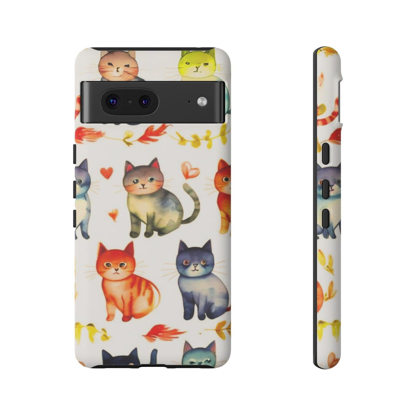 Cat Lovers Collection Tough Cellphone Case - Cosmic Creations by Karen