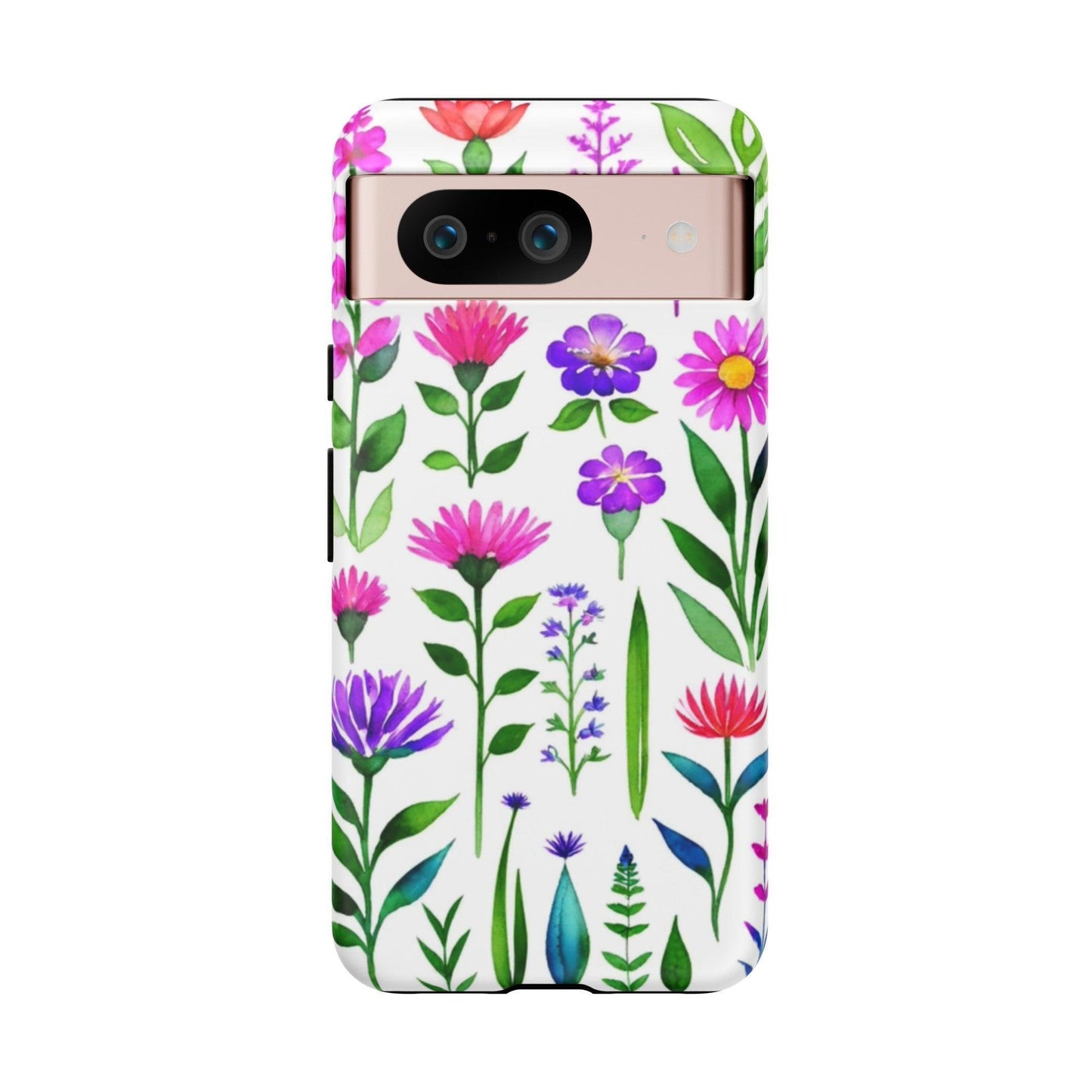 Tough Phone Case :" Eclectic Elegance Phone Case Collection" ( Floral pattern)